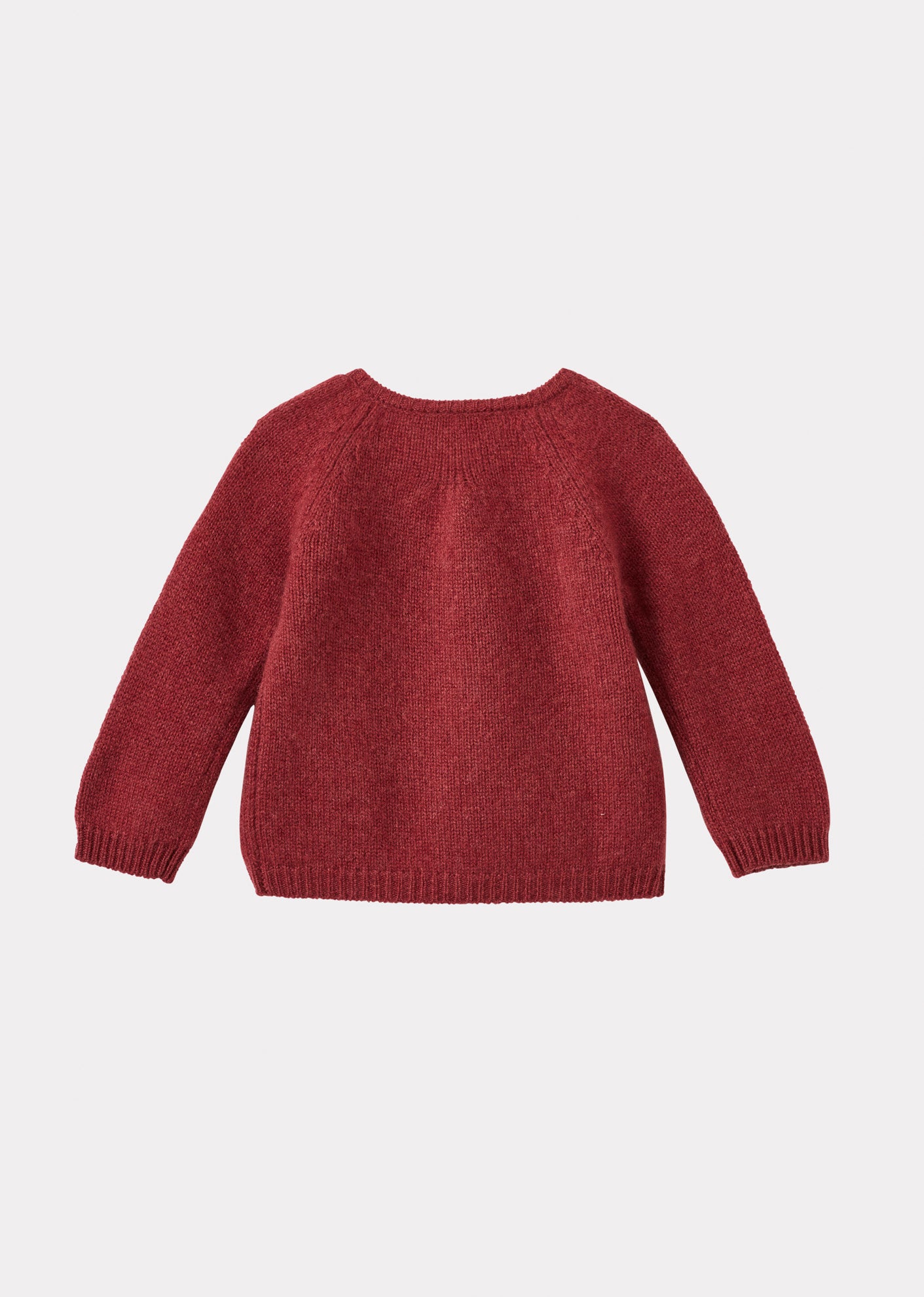 ROSA BABY CASHMERE CARDIGAN - ROSE