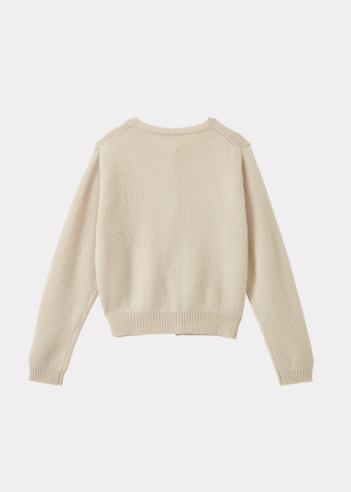 ROSA CHILDREN'S CASHMERE CARDIGAN - ECRU