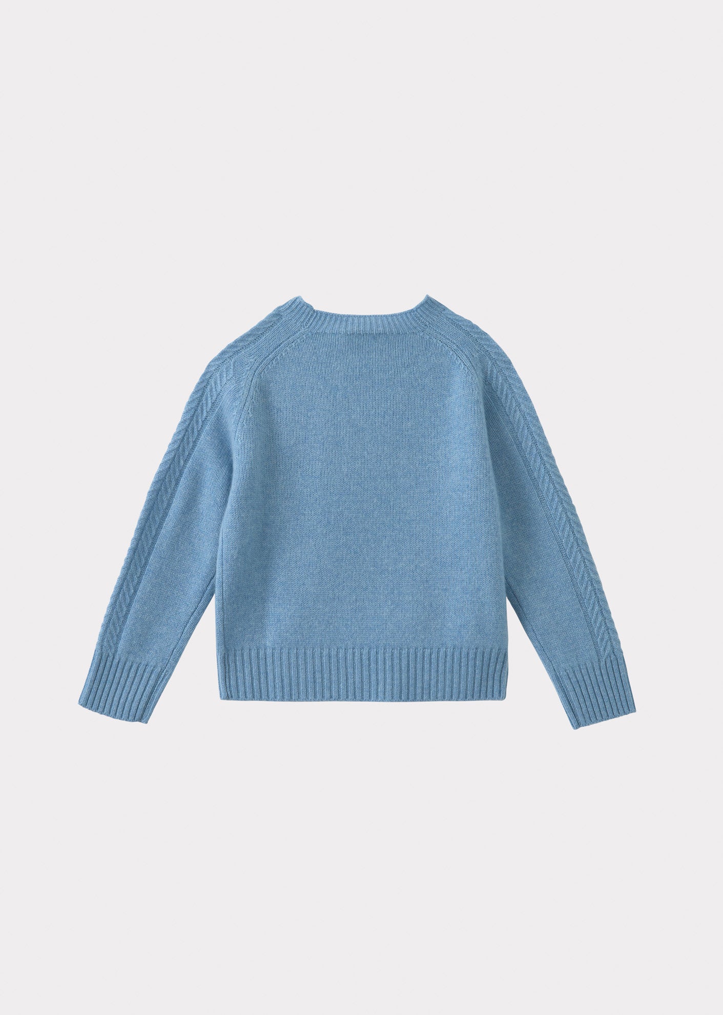 SCOUT CHILDREN'S CASHMERE JUMPER - SKY BLUE