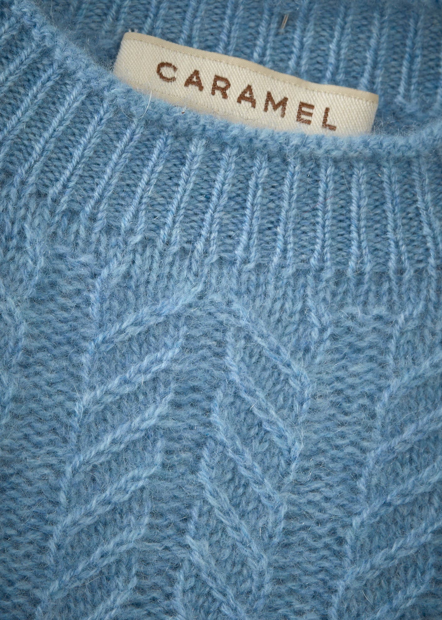 SCOUT CHILDREN'S CASHMERE JUMPER - SKY BLUE