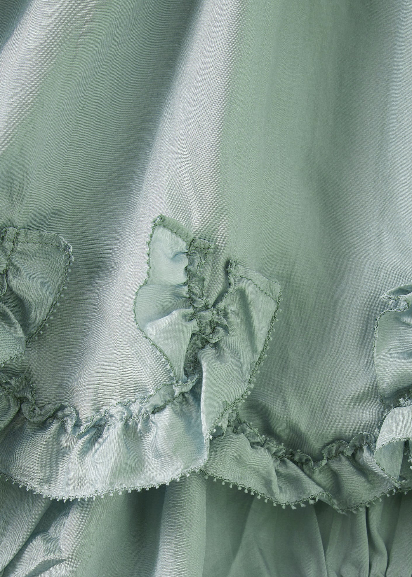 SERAPHINA BABY GIRL'S PARTY SILK DRESS AND BLOOMERS SET - MIST BLUE