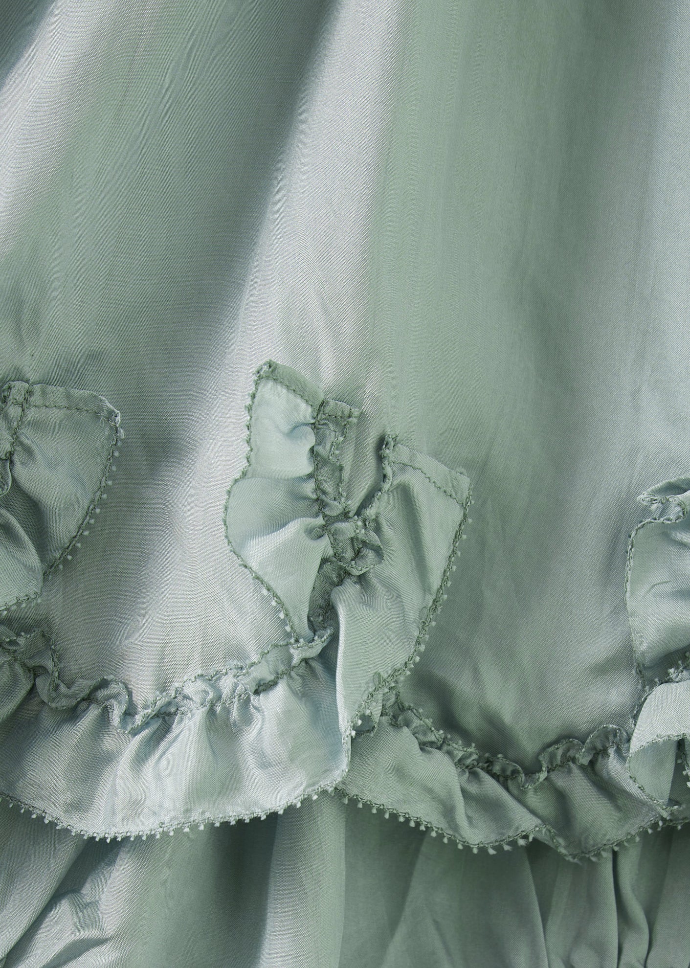 SERAPHINA BABY GIRL'S PARTY SILK DRESS AND BLOOMERS SET - MIST BLUE