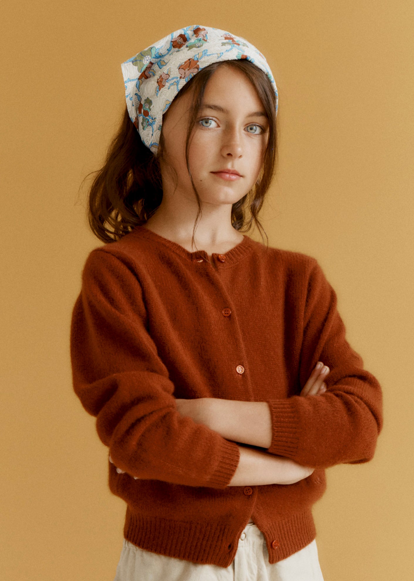 TESSA HEADSCARF - LIBERTY JUDY JANE PRINT