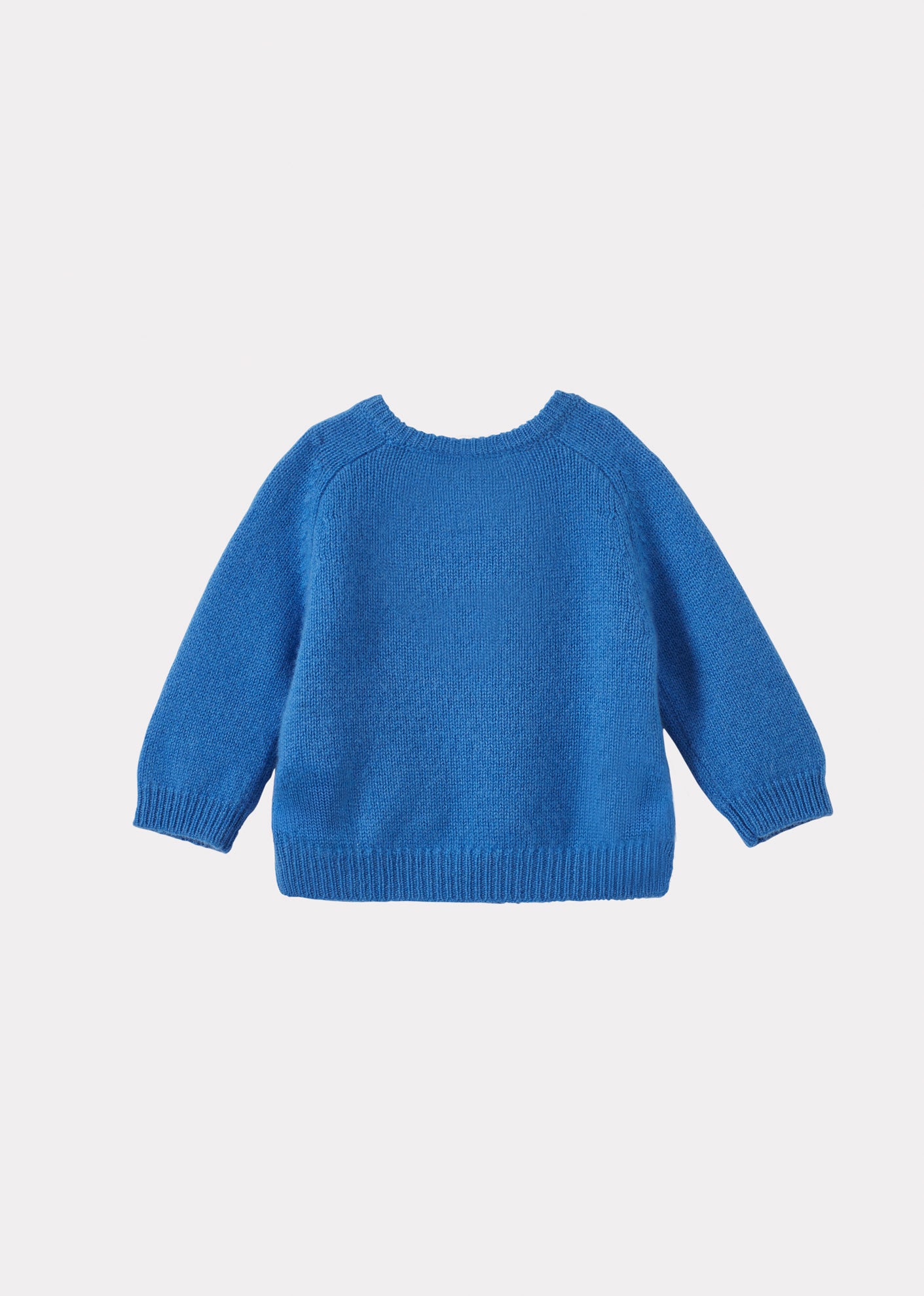 TOPO BABY CASHMERE CARDIGAN - SKY BLUE
