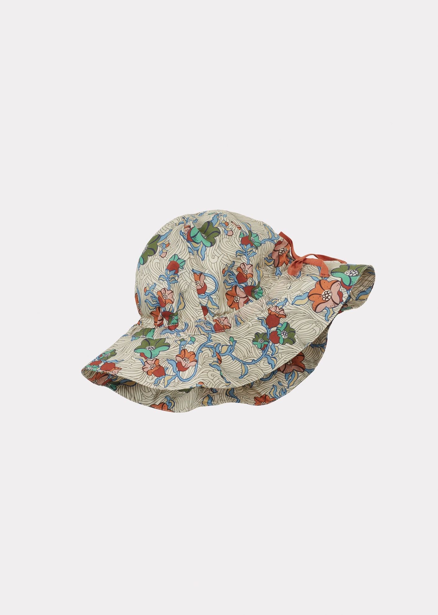 CADIA BABY SUN HAT - LIBERTY JUDY JANE PRINT