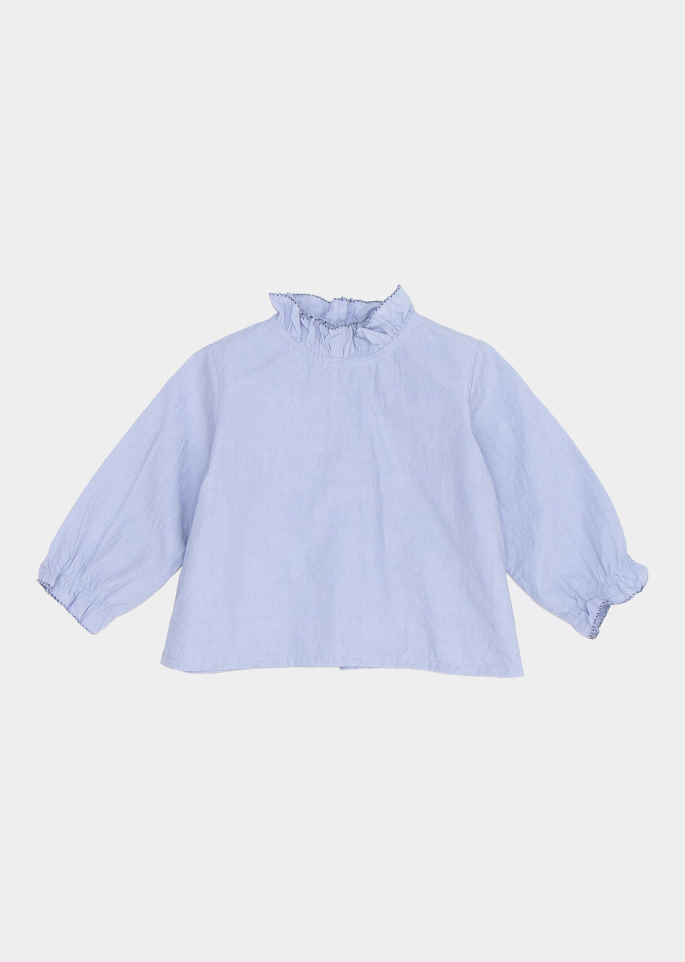 AMICIA BABY BLOUSE - SLATE BLUE