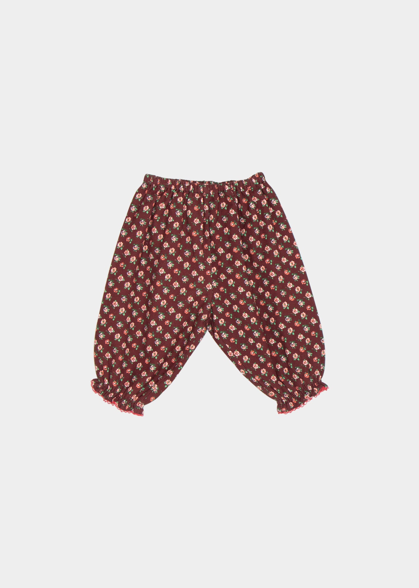 ARNICA BABY TROUSER - CHOCOLATE FLORAL