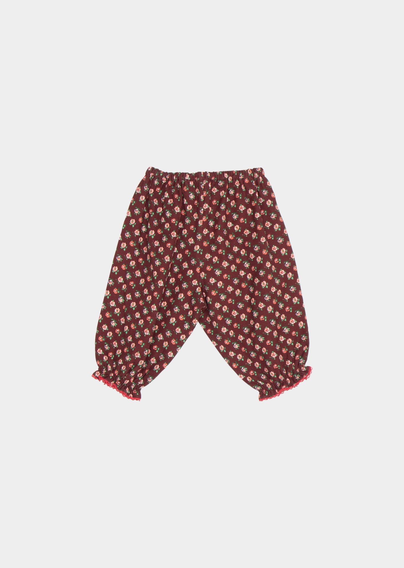 ARNICA BABY TROUSER - CHOCOLATE FLORAL