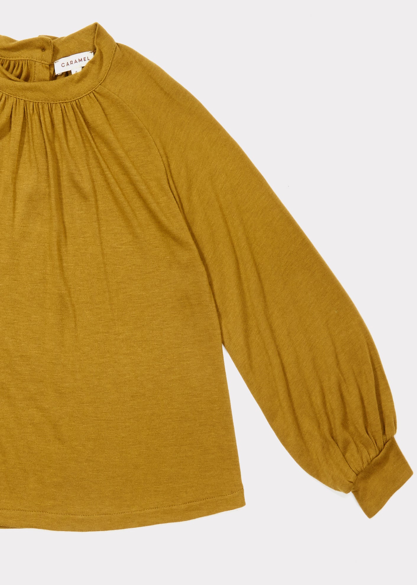 BEETLE BLOUSE - OCHRE