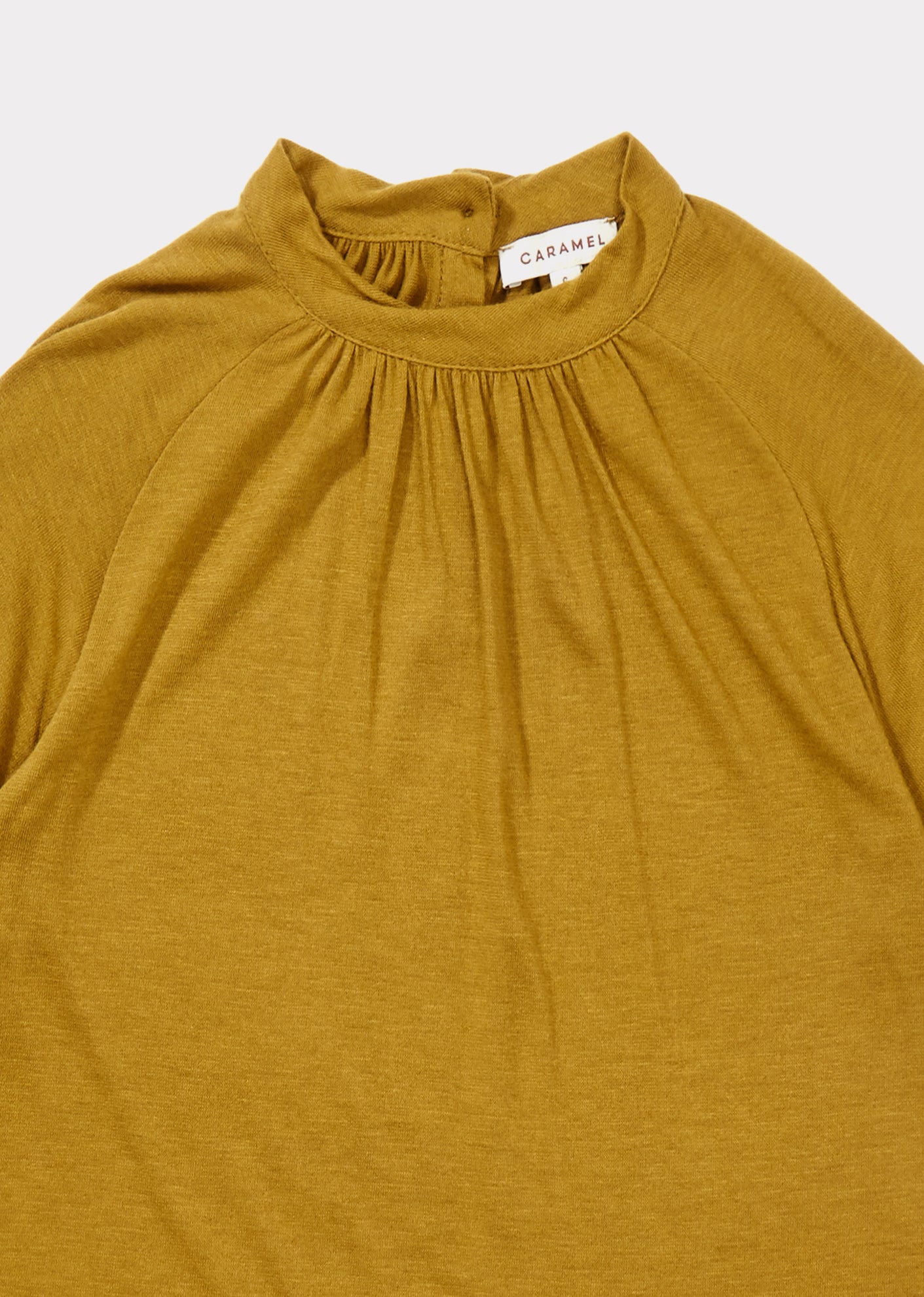BEETLE BLOUSE - OCHRE