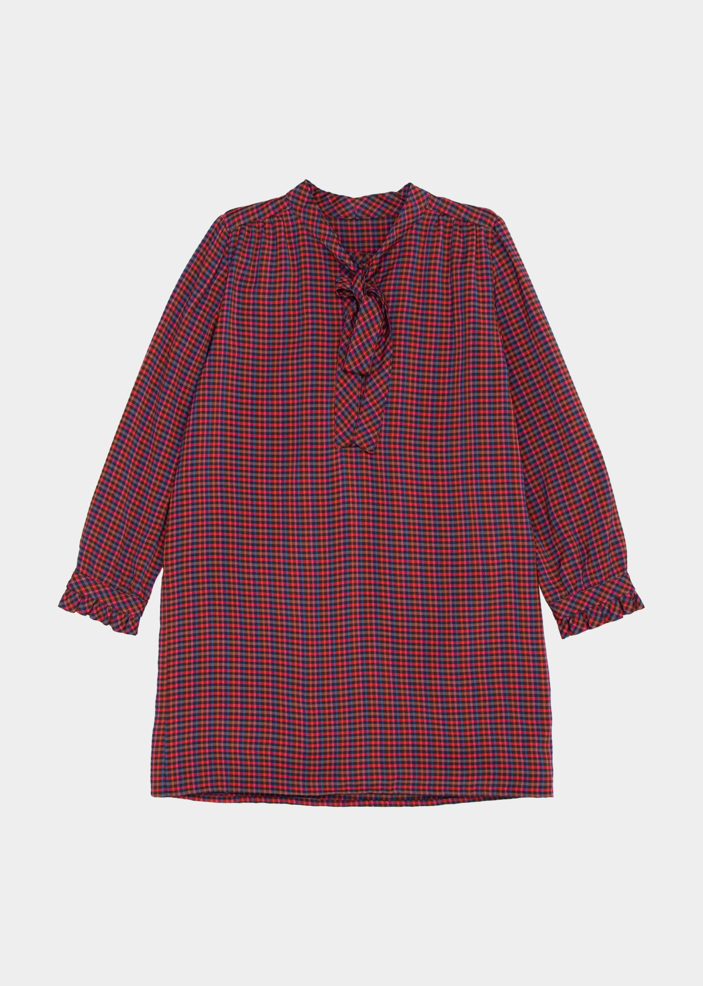 BELFORD GIRLS DRESS - MULTICHECK