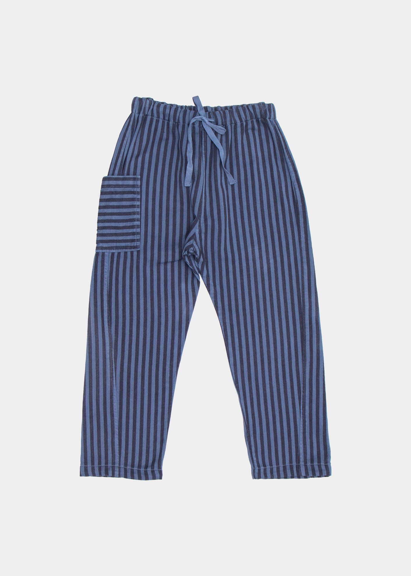 CHESTNUT KIDS TROUSER - STORM BLUE STRIPE