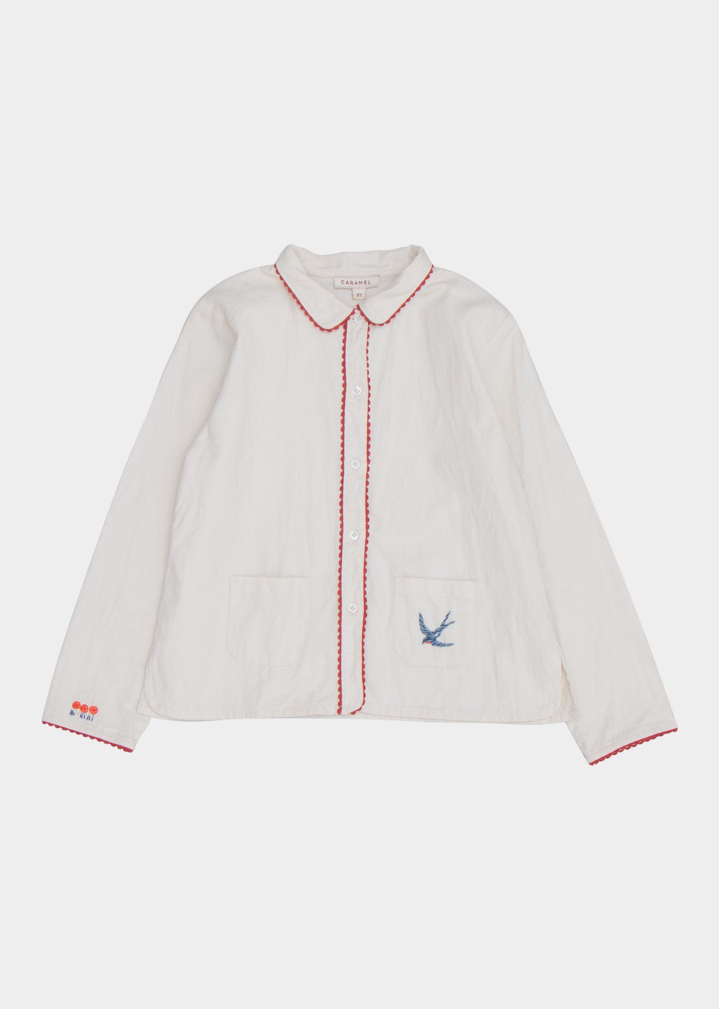 DRAGONFLY KIDS SHIRT - OFF-WHITE