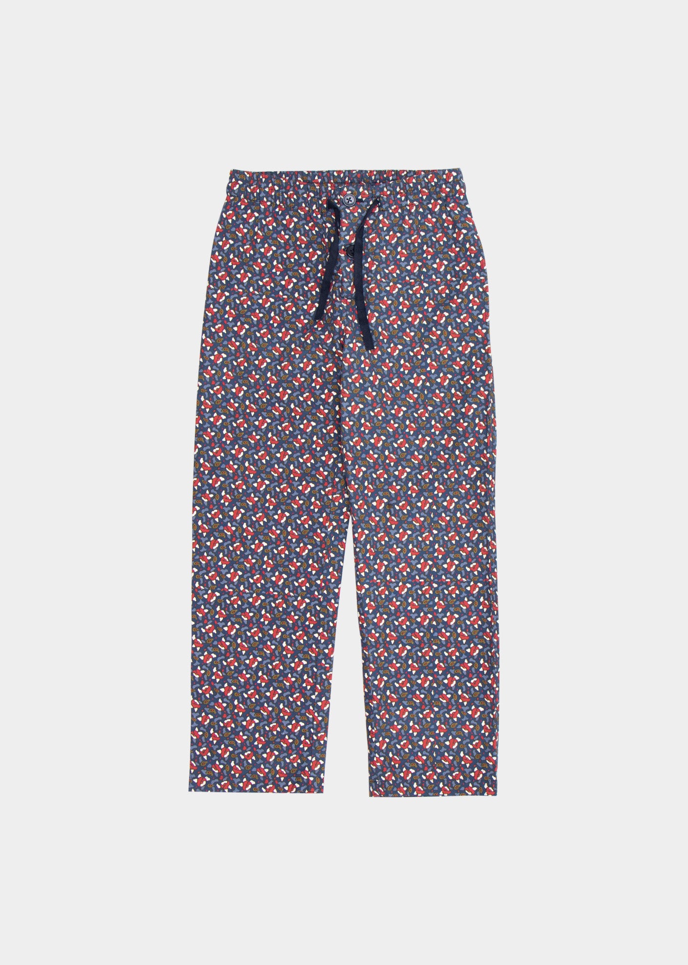 FICUS KIDS TROUSER - NAVY SEED PRINT