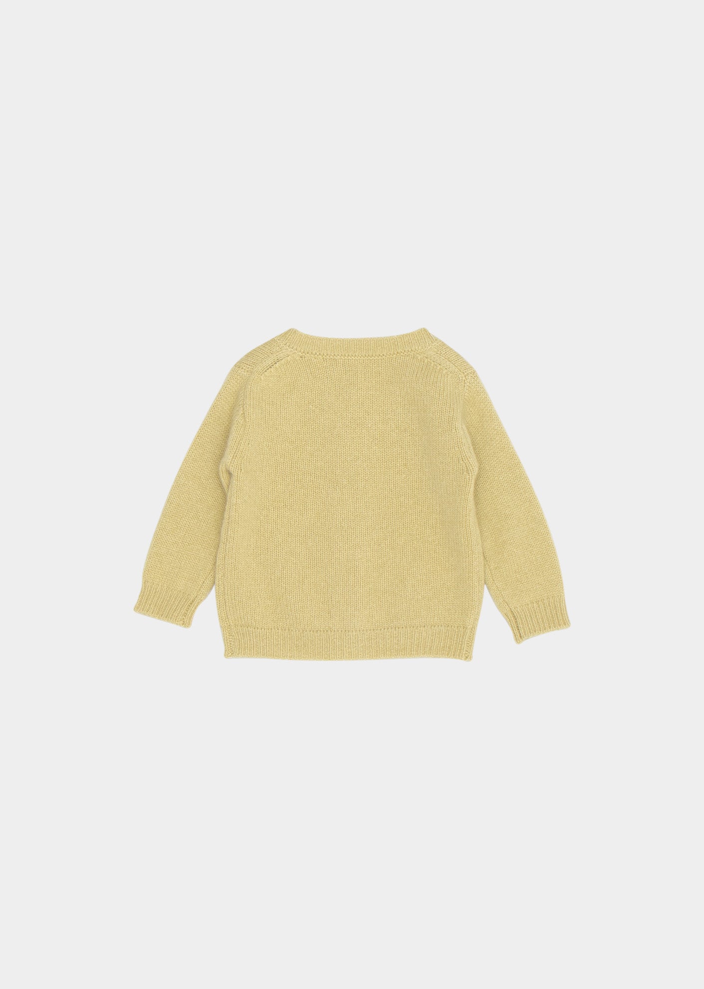 GADWELL BABY CARDIGAN - GOLDEN GREEN