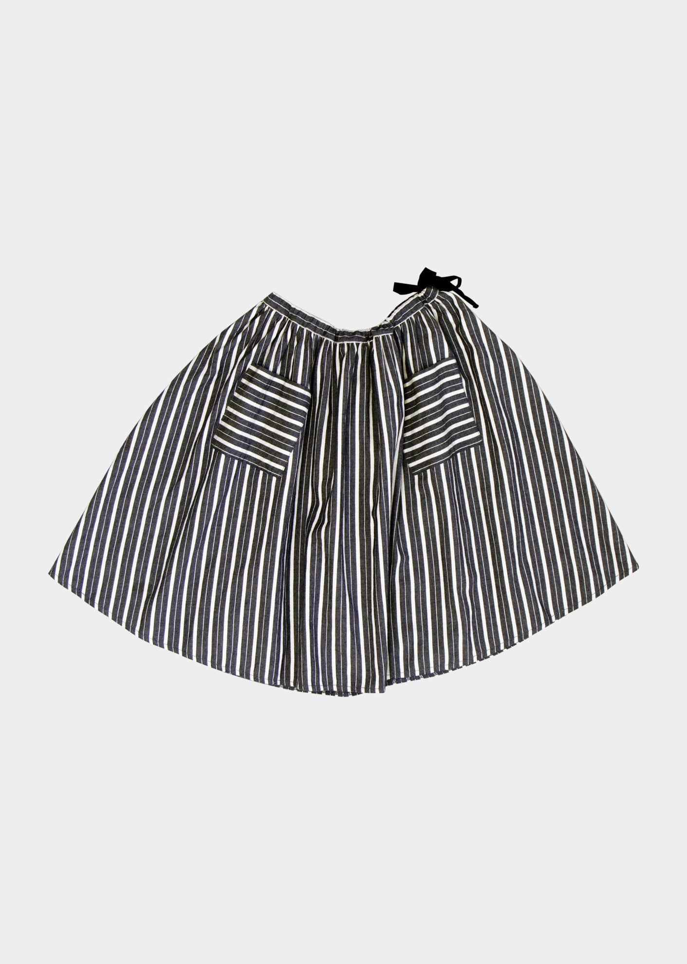 GLAVA GIRL SKIRT - GREY STRIPE