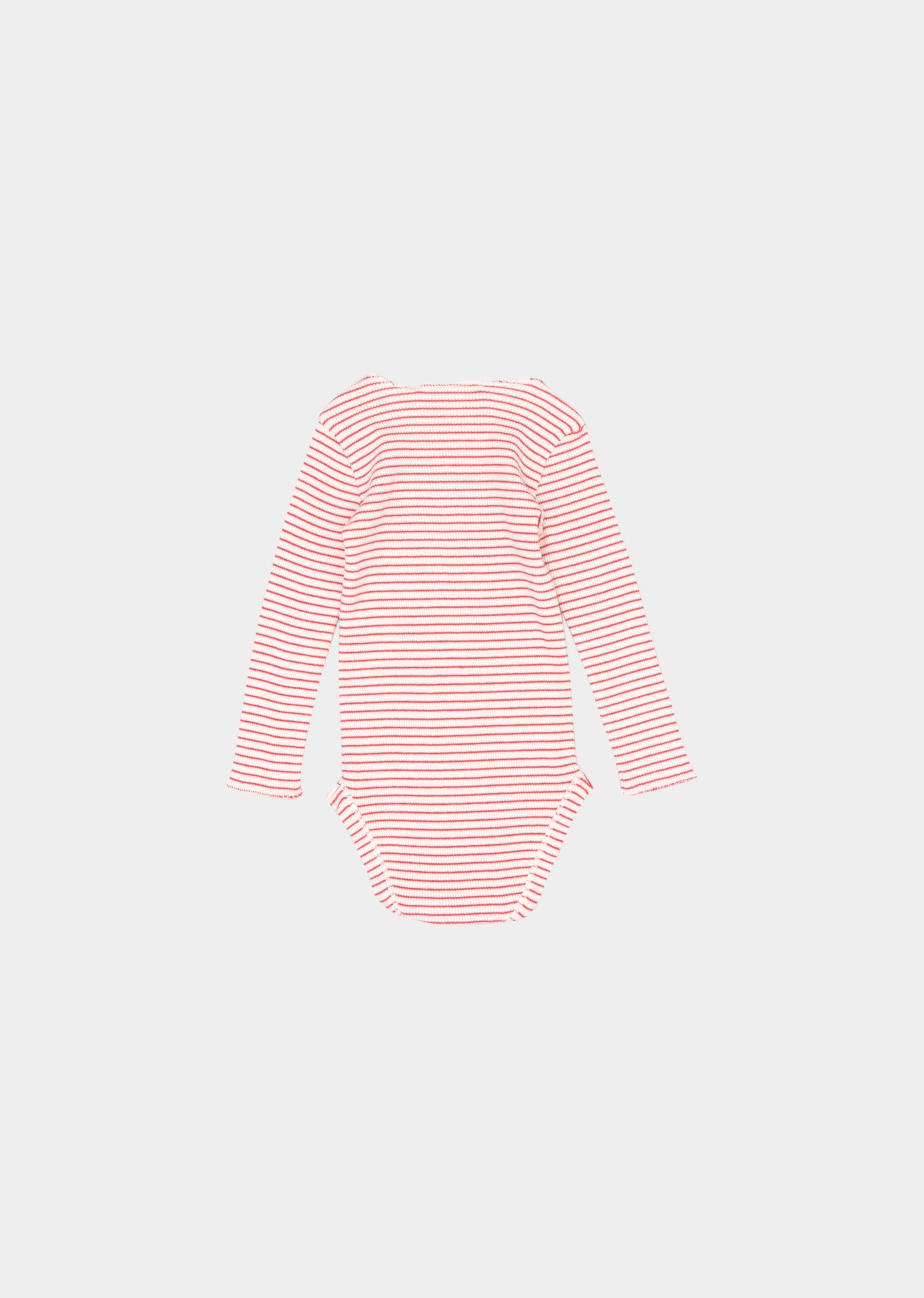 HANAU BABY ROMPER - REDCURRANT/CREAM