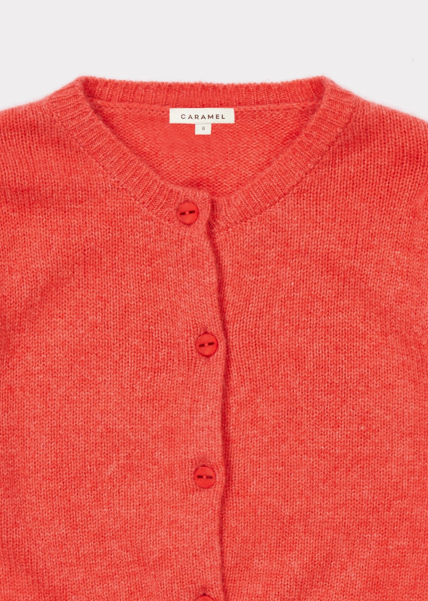 HAYWARD CARDIGAN - RED ROSE