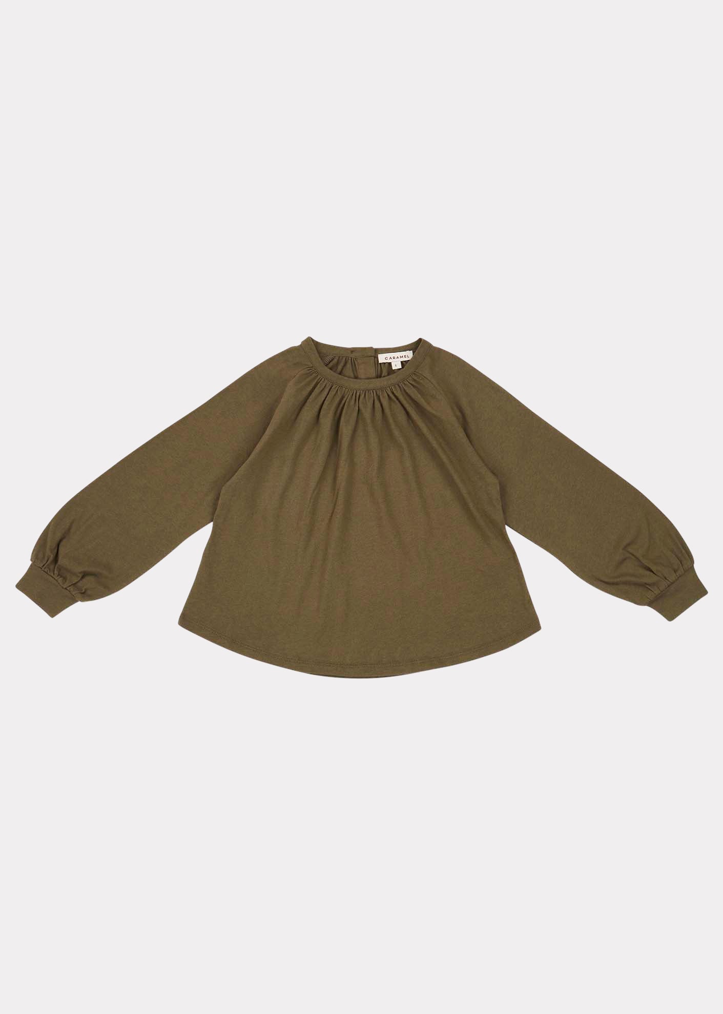 HERON BLOUSE - KHAKI
