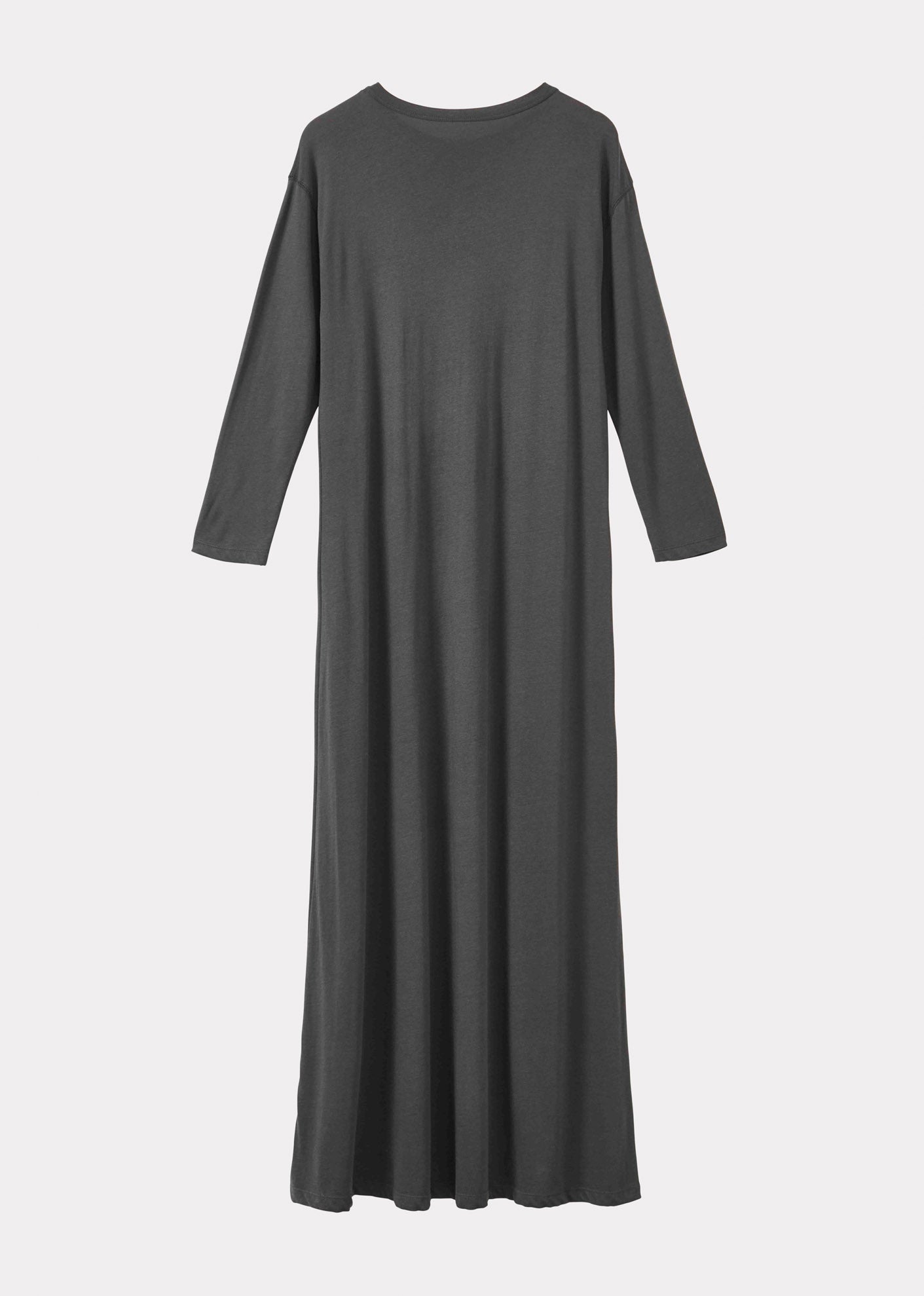 WOMEN'S LONG SLEEVE DRESS - CHARCOAL