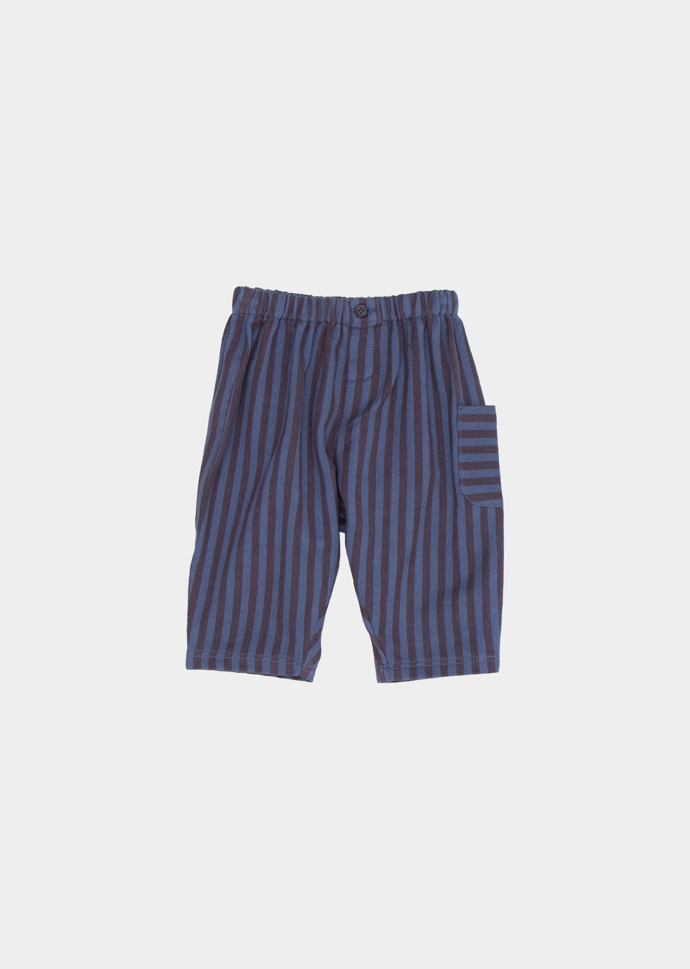 LEON BABY TROUSER - STORM BLUE STRIPE