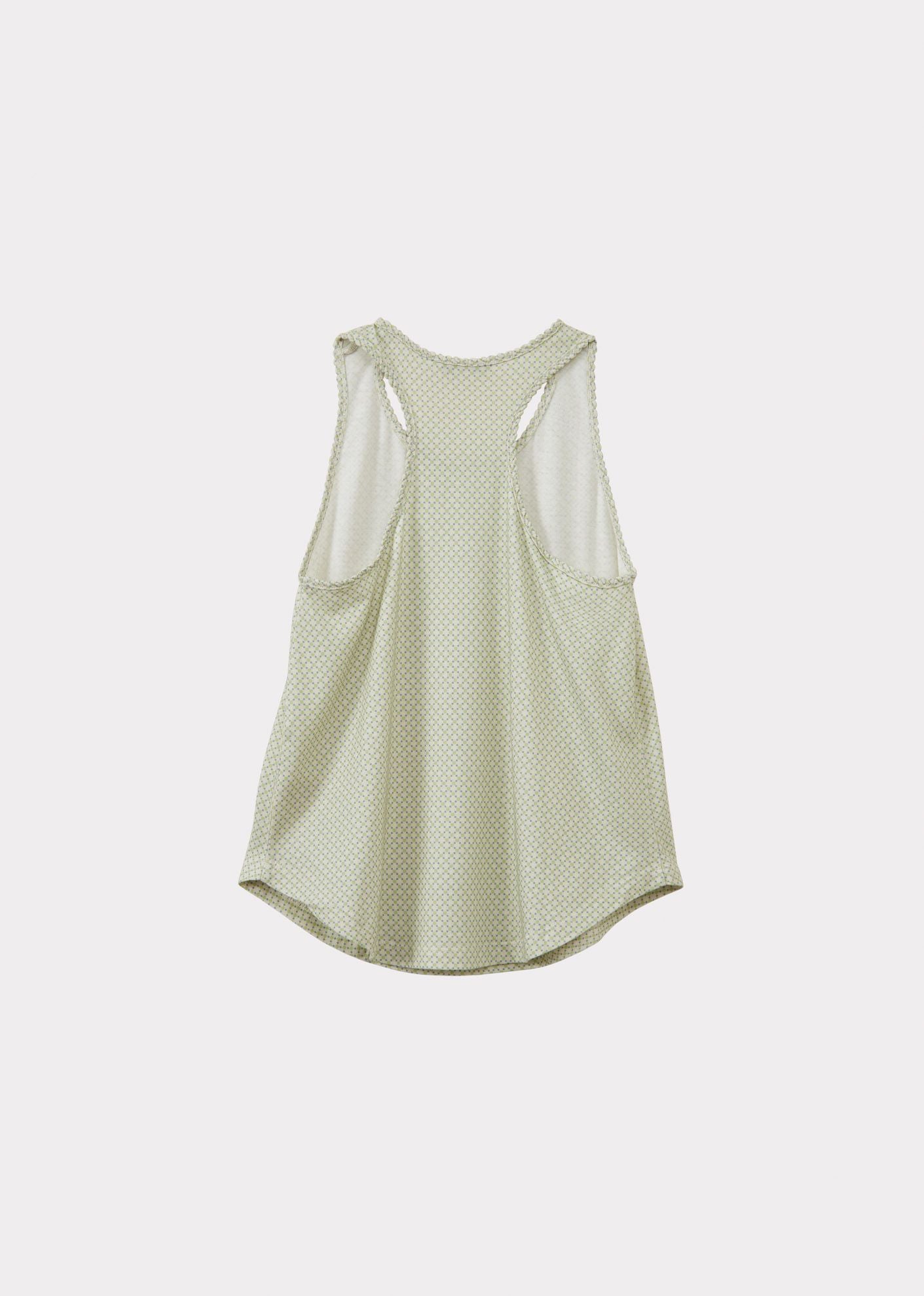 CASSIA CHILDREN'S VEST TOP - DITSY GEO PRINT