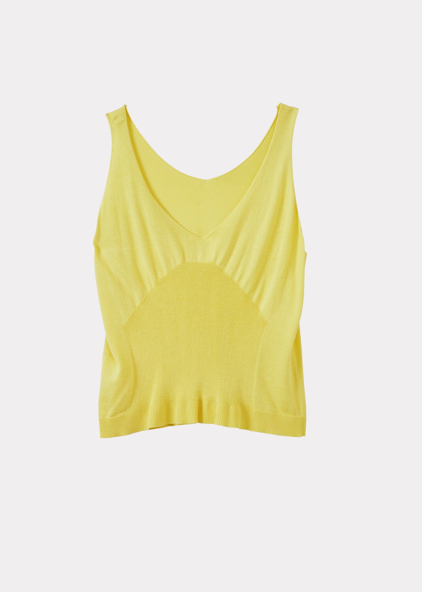 MENTHA VEST - SOFT YELLOW