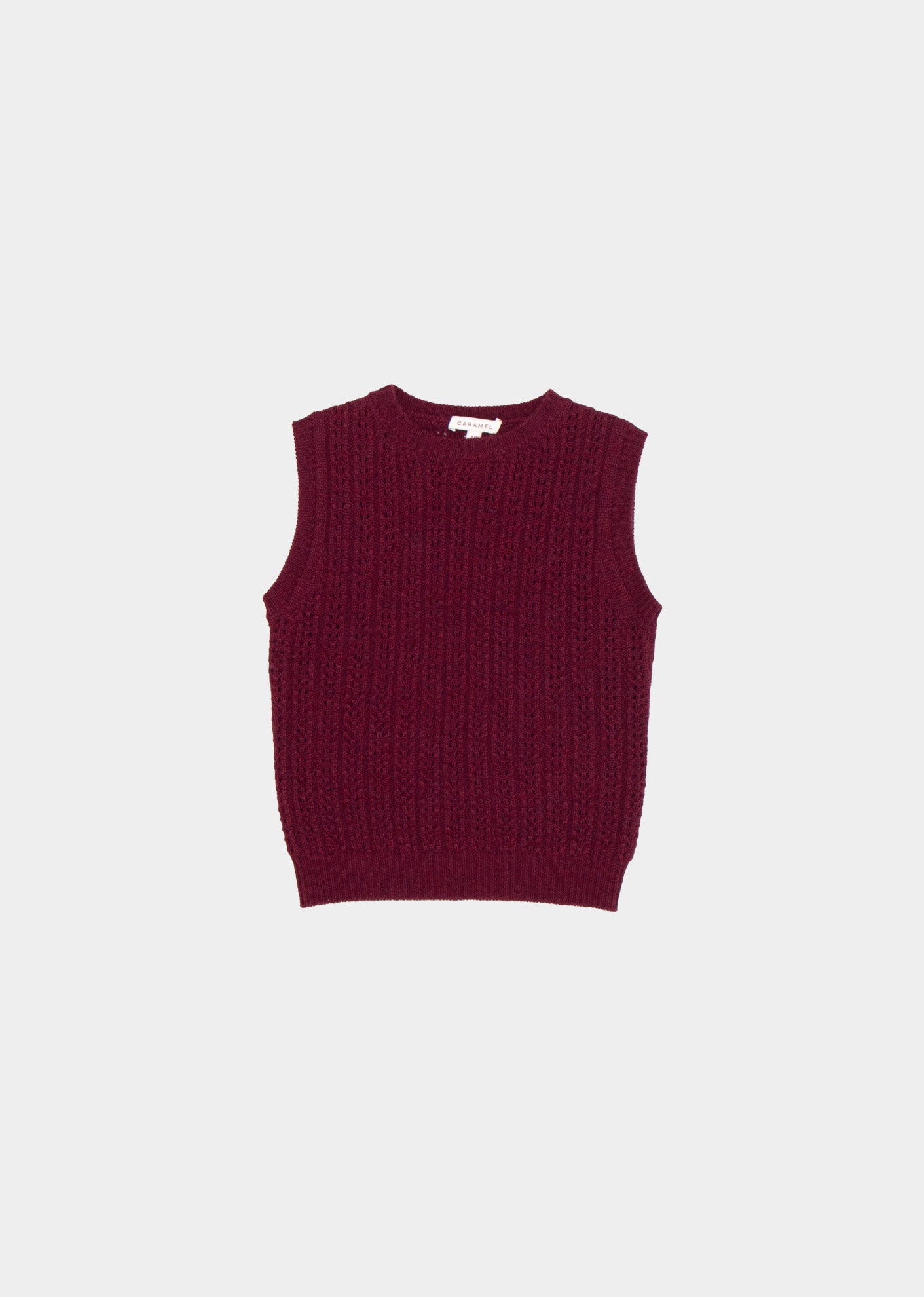 MOCHO KIDS VEST - BURGUNDY