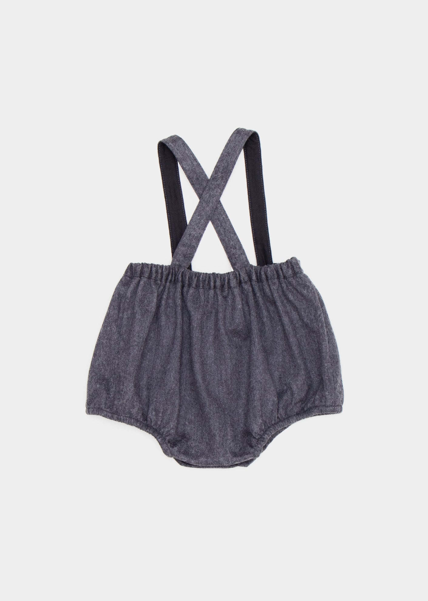 MUSA BABY ROMPER - CHARCOAL MELANGE