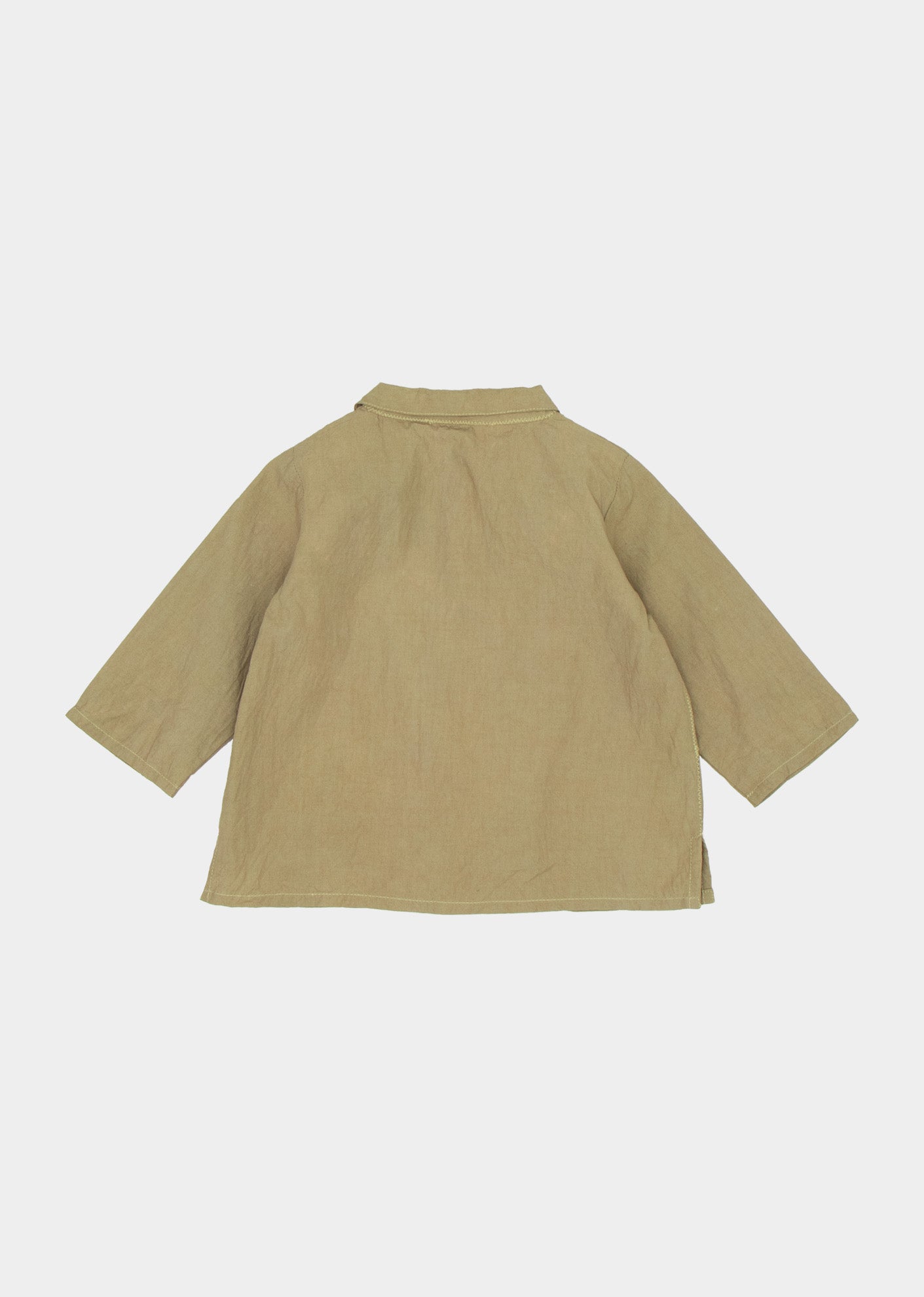 PIPER BABY SHIRT - LIGHT KHAKI