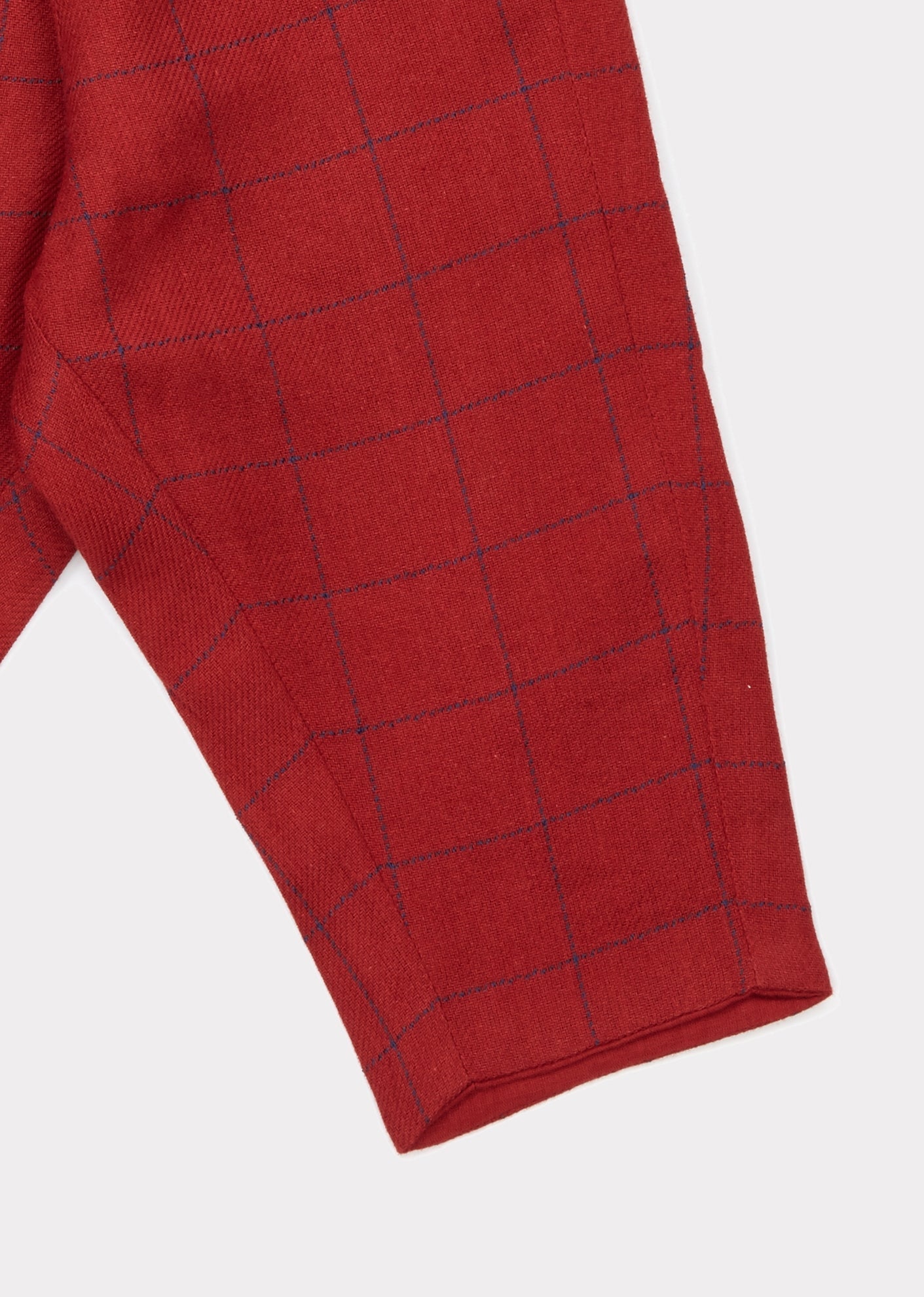 PRESTON BABY TROUSER - RED STABSTITCH