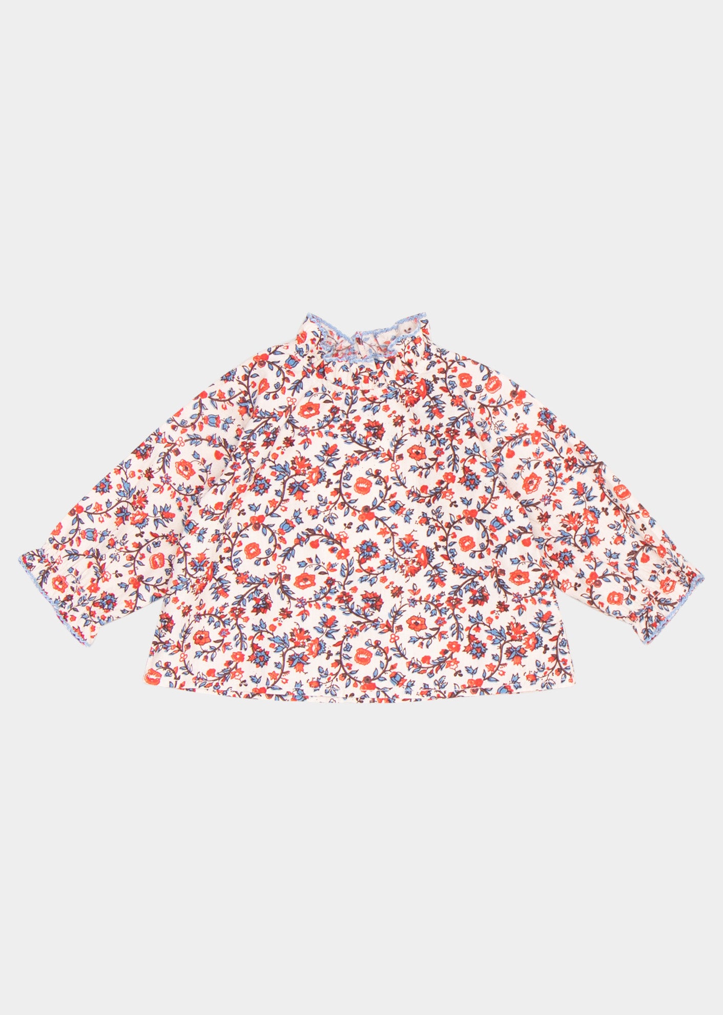 SANA BABY SET - CREAM FLORAL