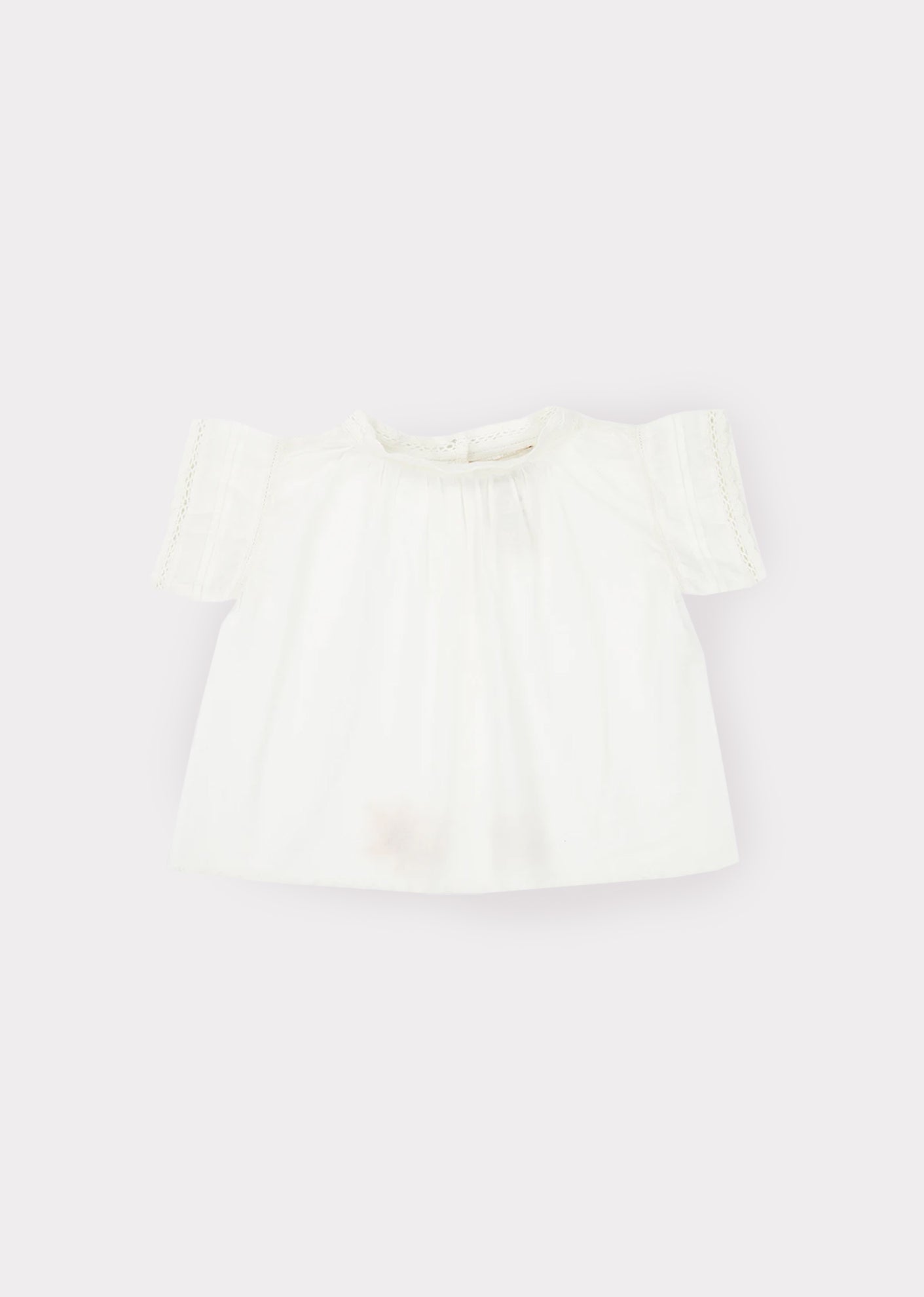 VICTORIAN BABY SET - OFF WHITE