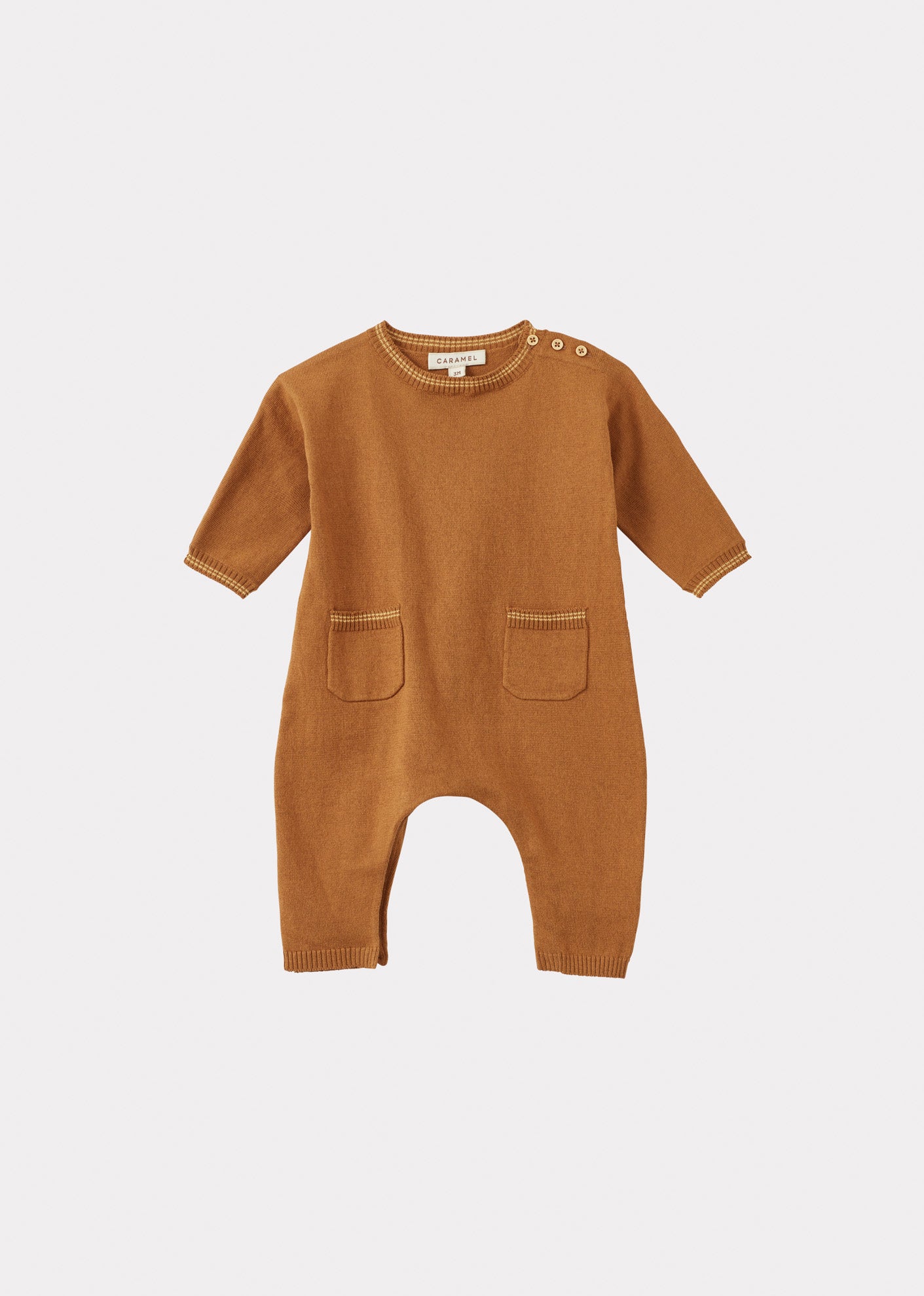 PICEA BABY GIFTING ROMPER OCHRE