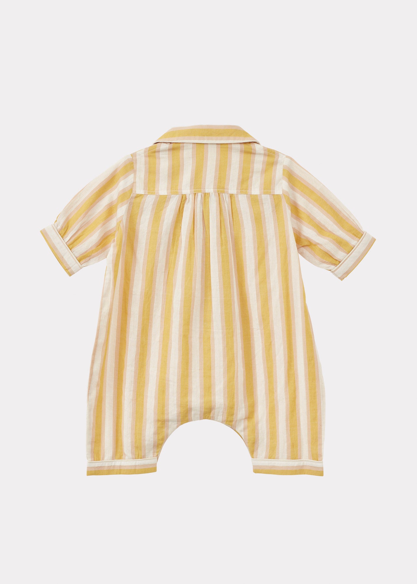 BABY PYJAMA YELLOW STRIPE 3