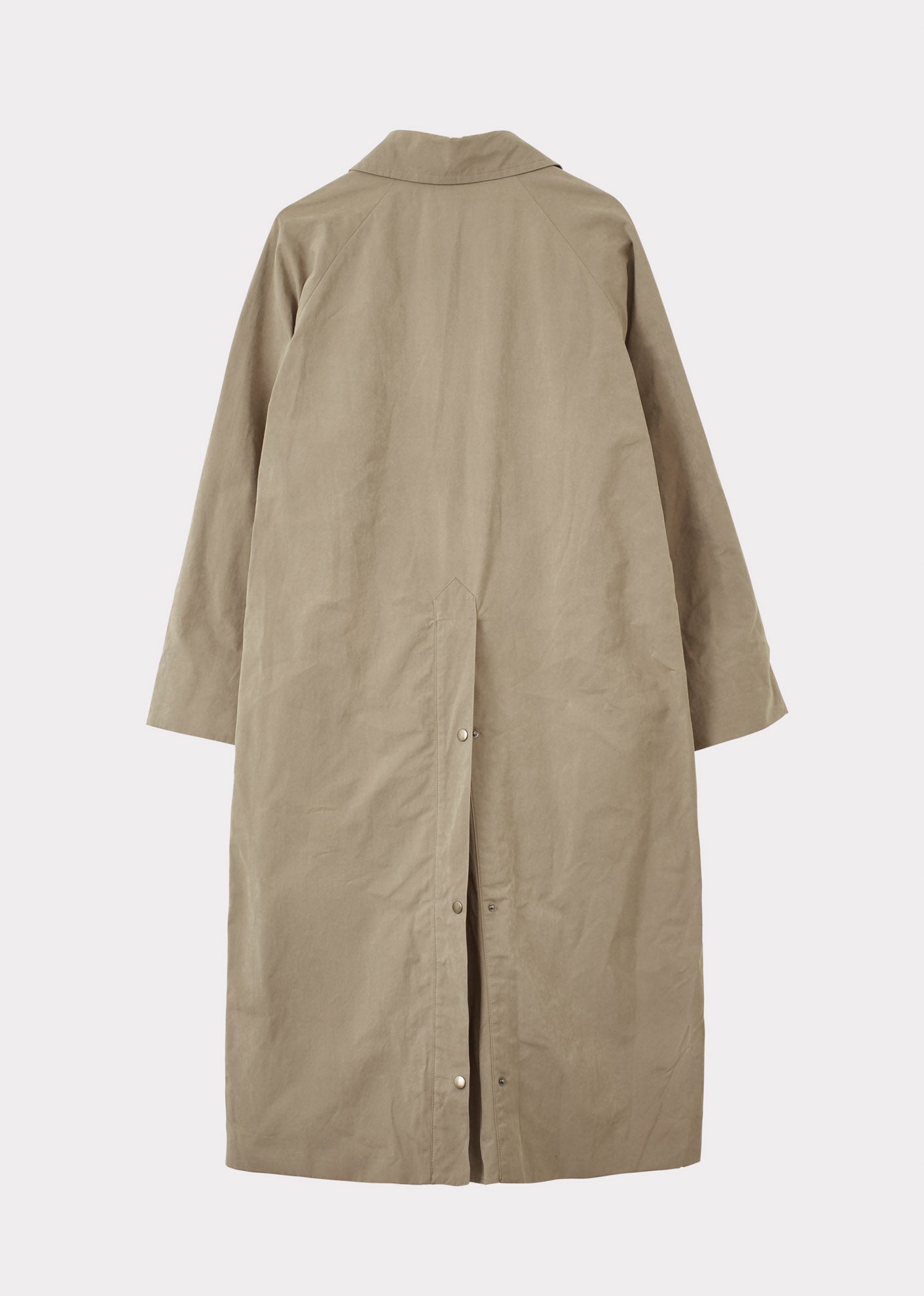 OVERSIZED MAC COAT - LIGHT BROWN