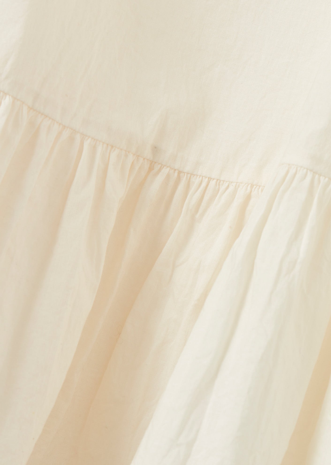 GRAPE GIRL'S COTTON SLIP DRESS - OFF WHITE