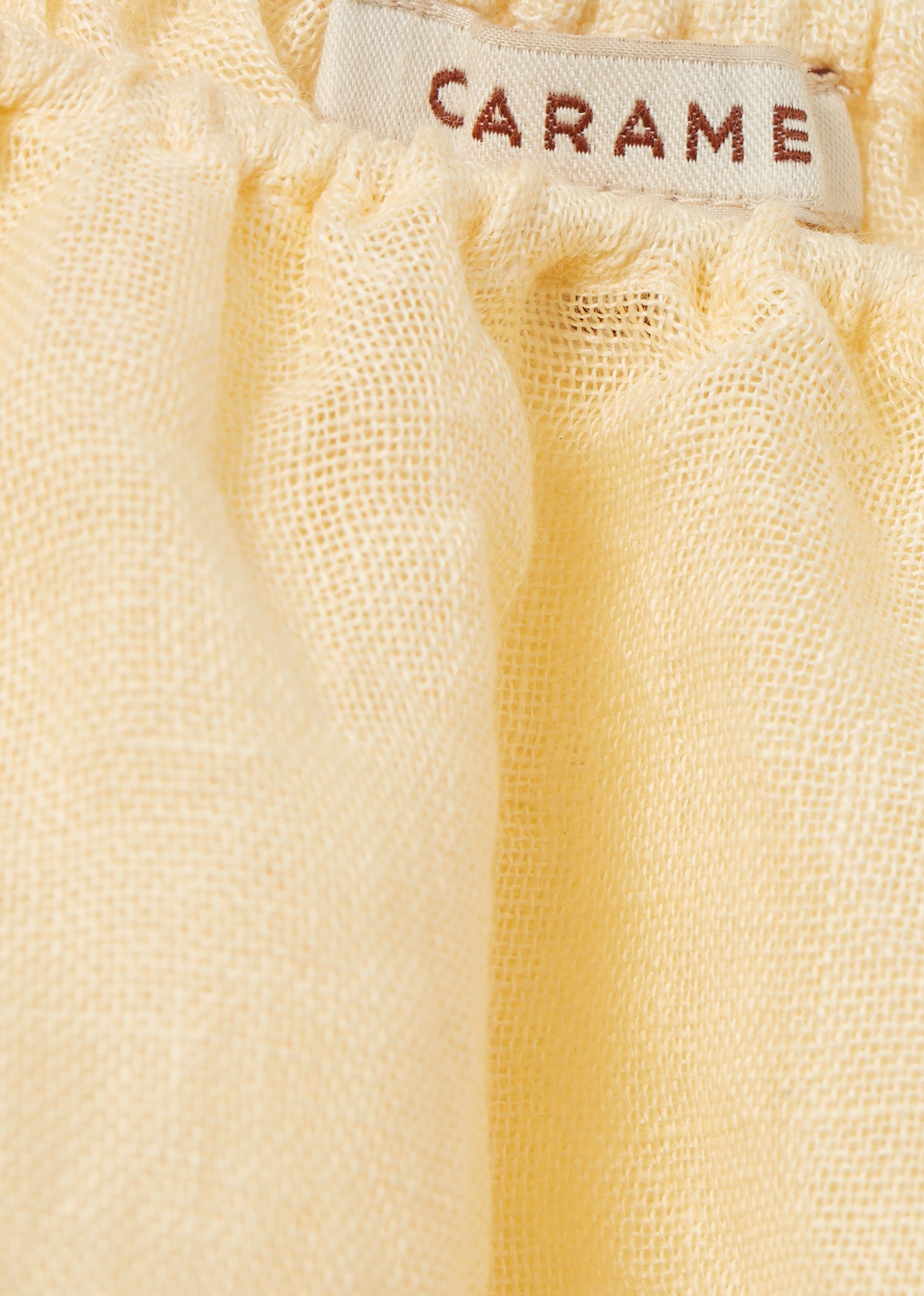 GINGER BABY GIRL'S LINEN DRESS - BEIGE