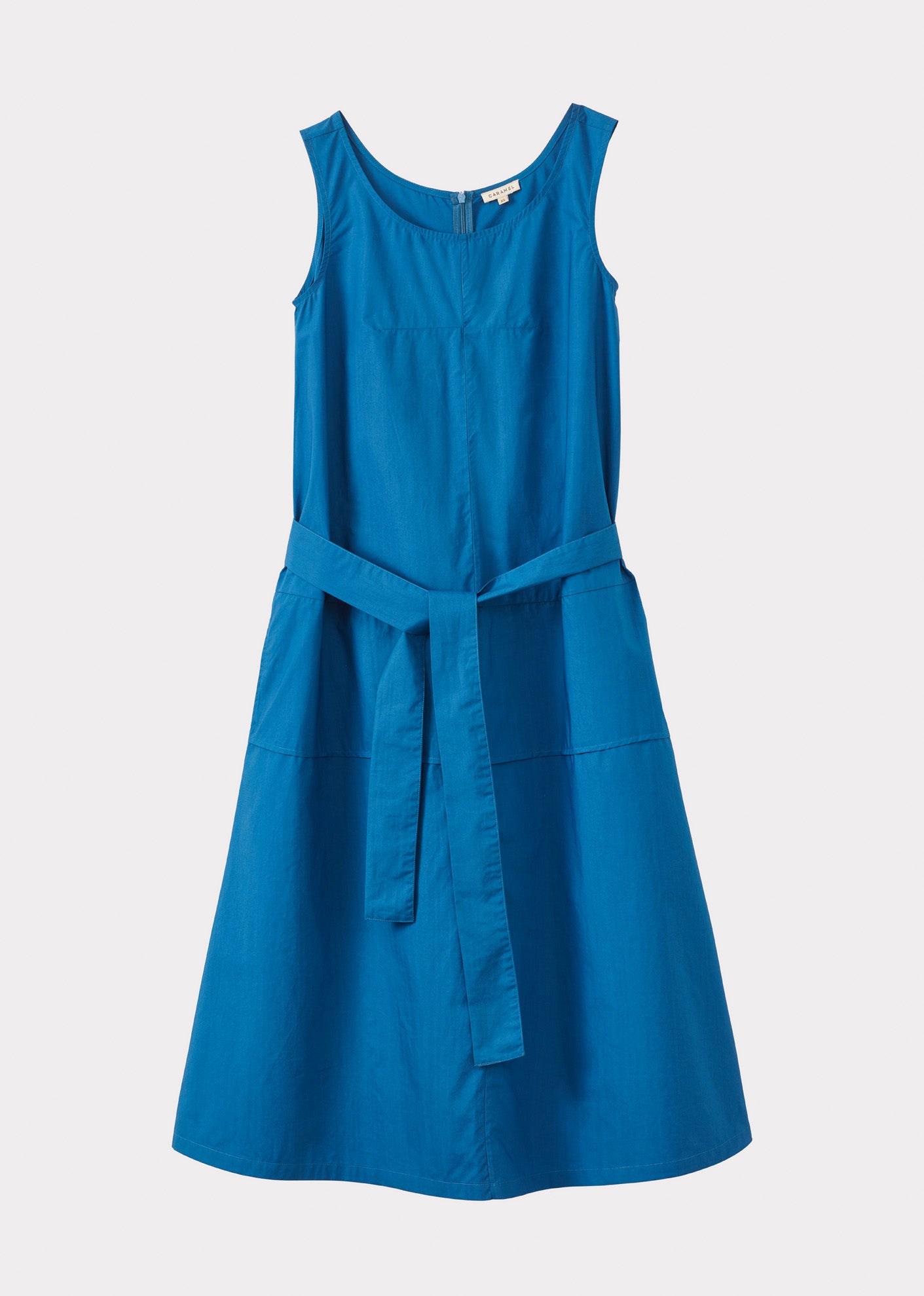 Caramel Luxury Women's A-Line Dress - Blue Caramel Luxury Women's A-Line Dress - Blue