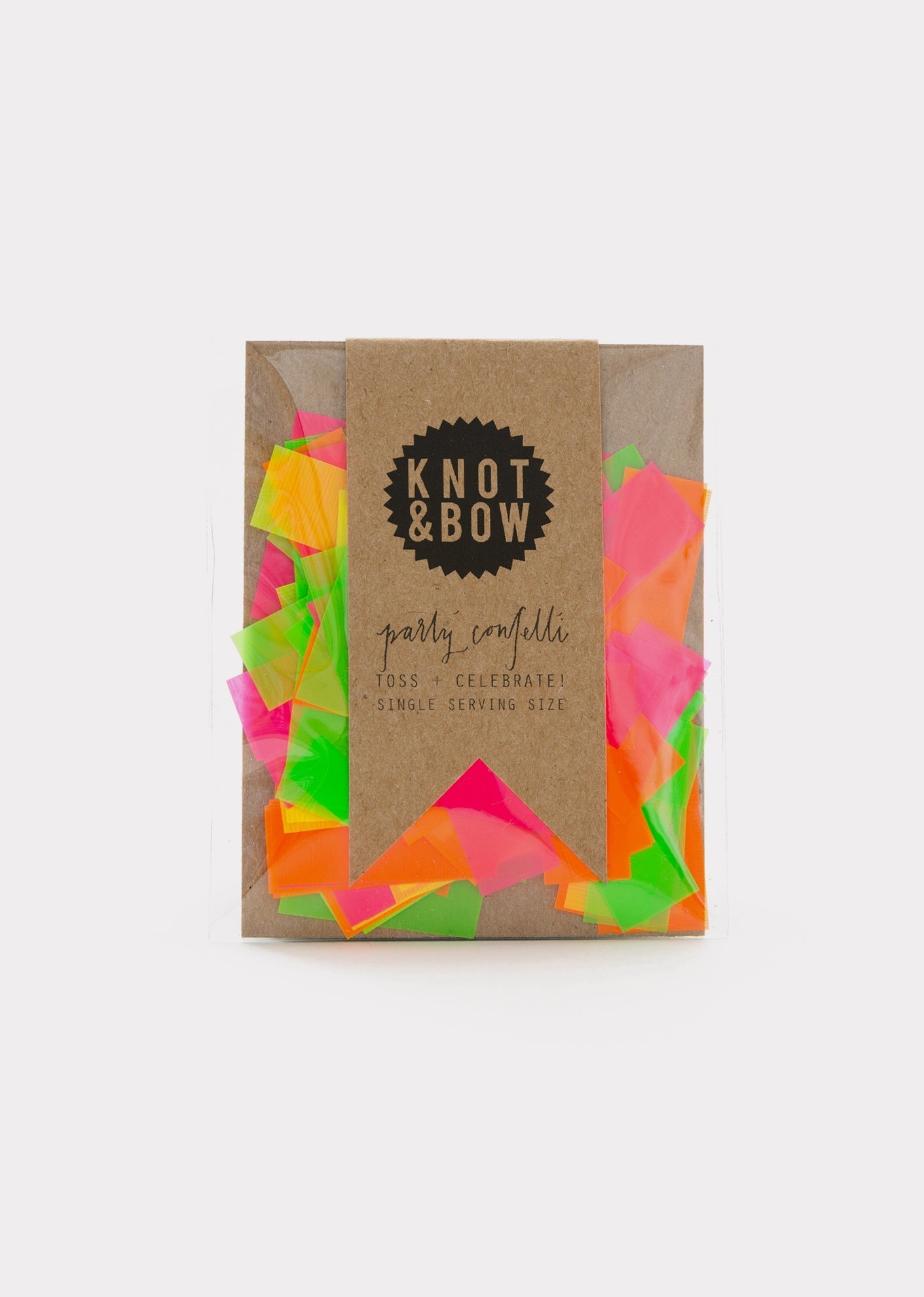 SINGLE SERVING SIZE CONFETTI - NEON