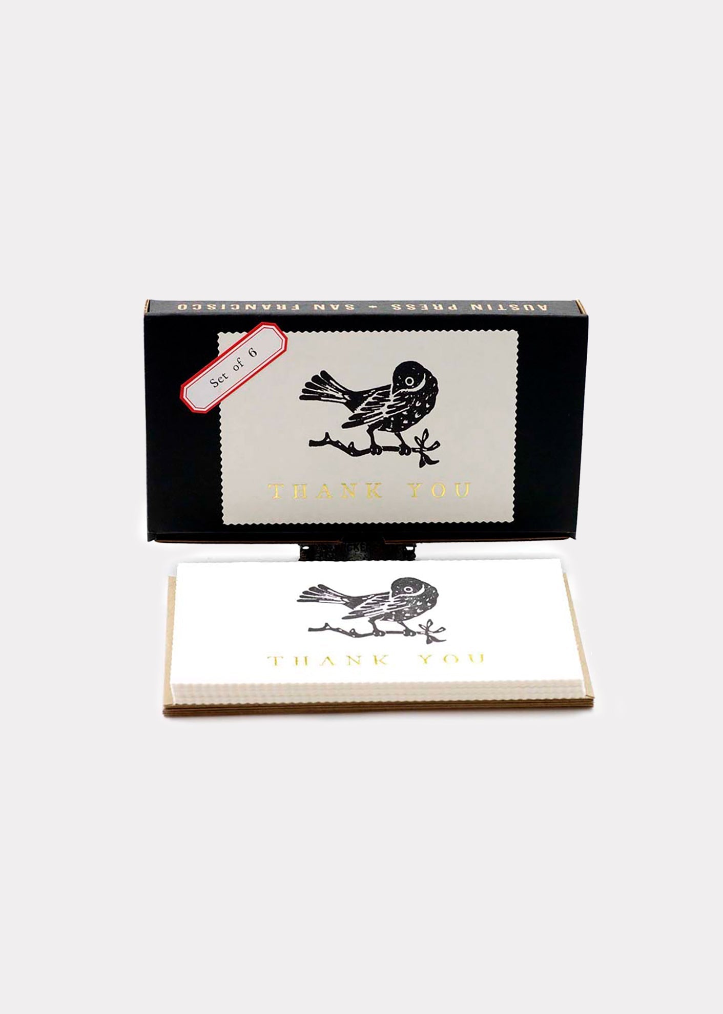 AUSTIN PRESS CARD SET - BLACKBIRD