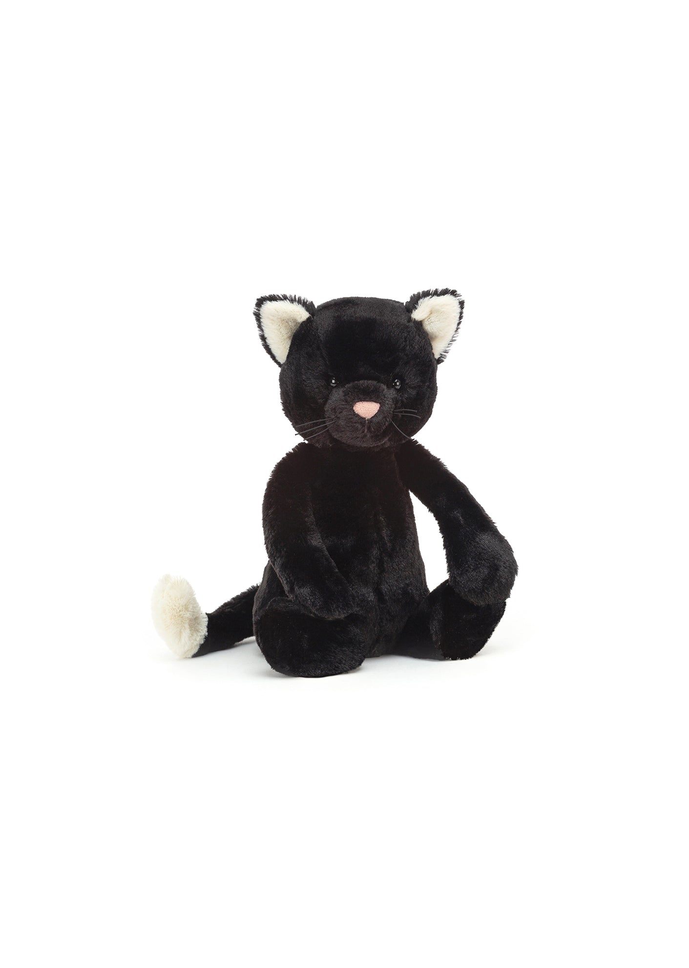 BASHFUL BLACK KITTEN - BLACK