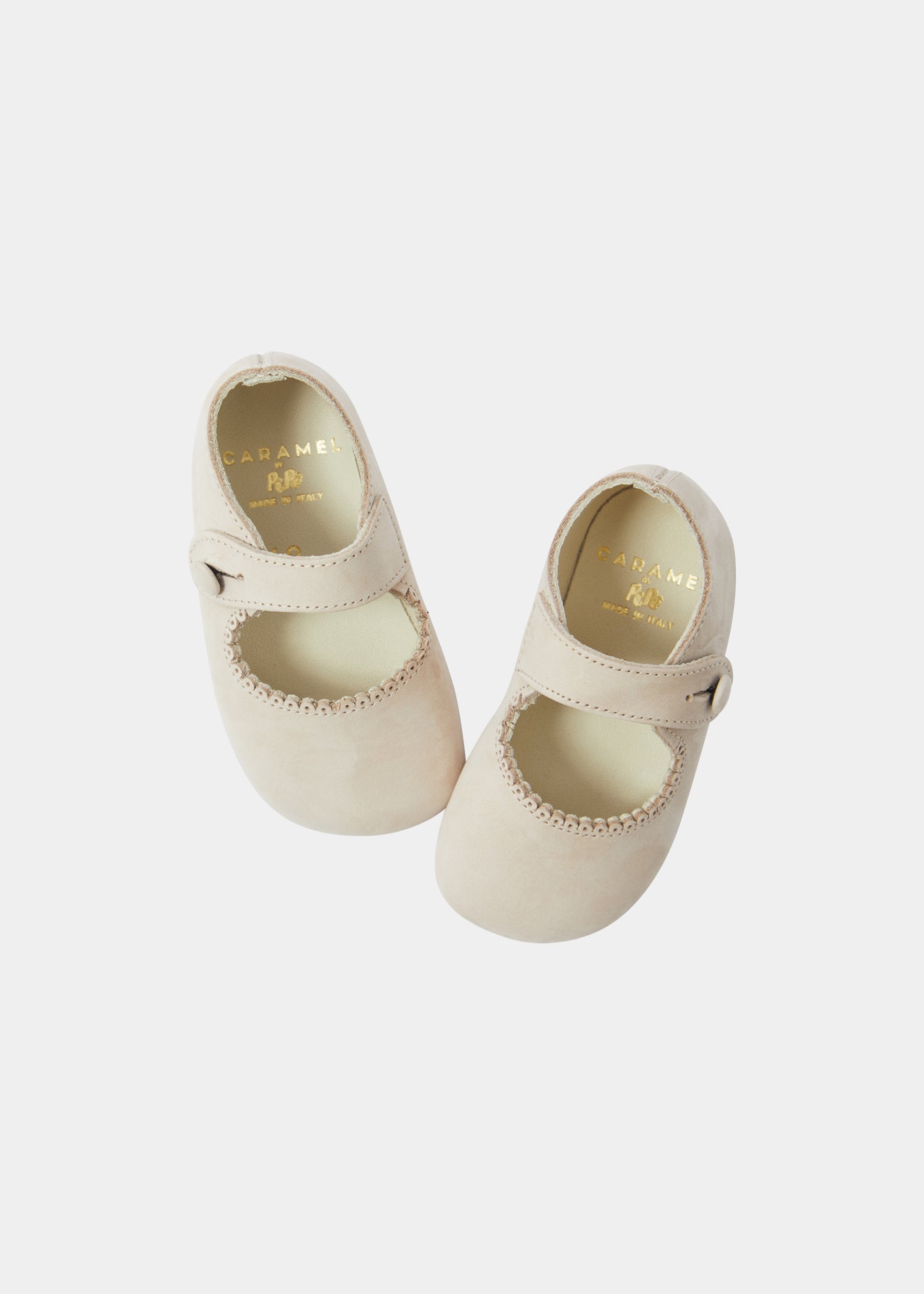 PEPE BABY SHOE NUBUCK SABIA - CREAM