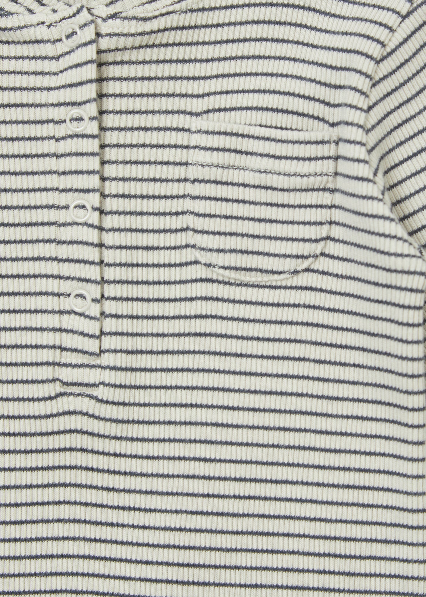 TOADFISH BABY ROMPER - PEBBLE/NAVY STRIPE