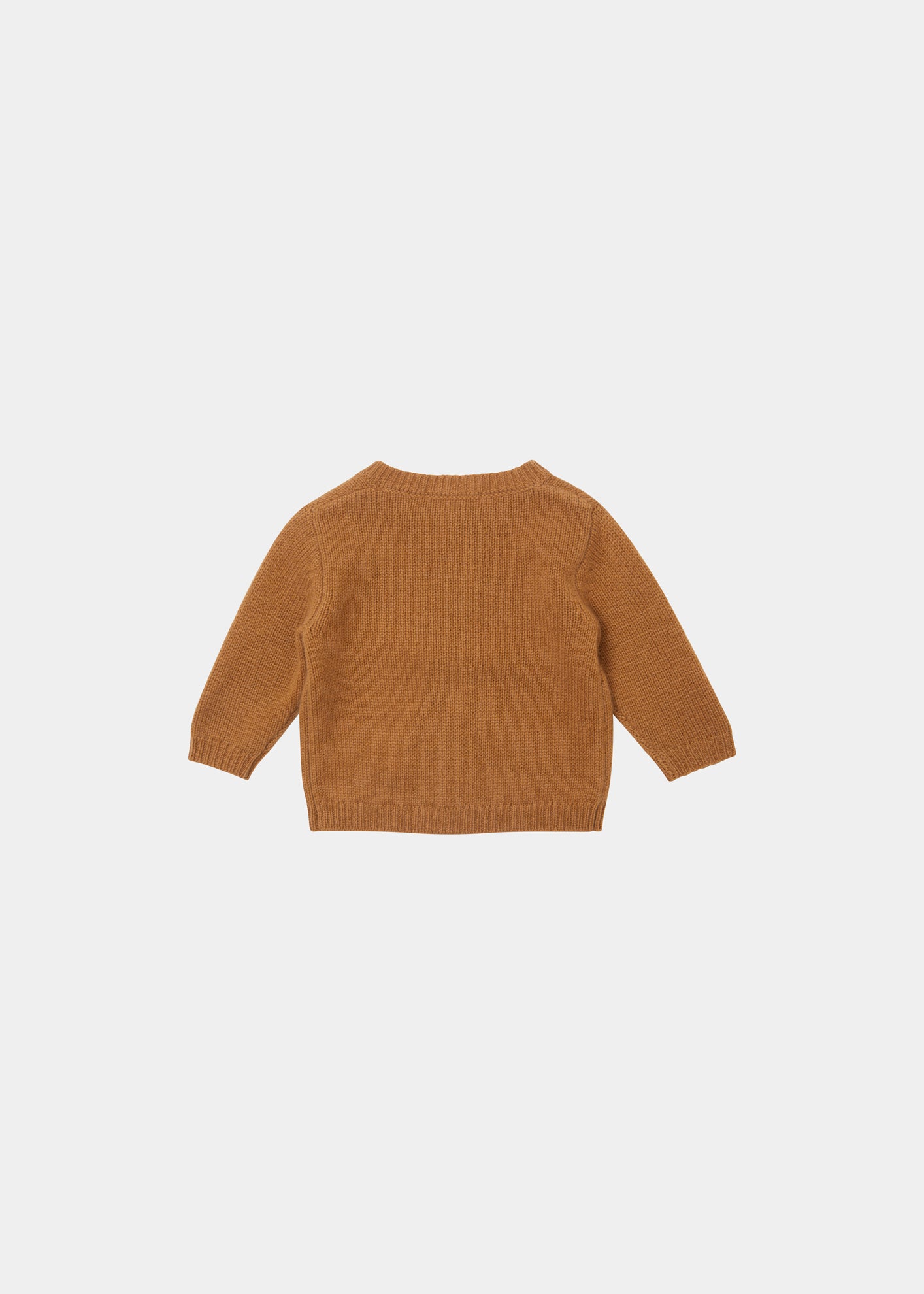 ROSA BABY CARDIGAN - TOFFEE