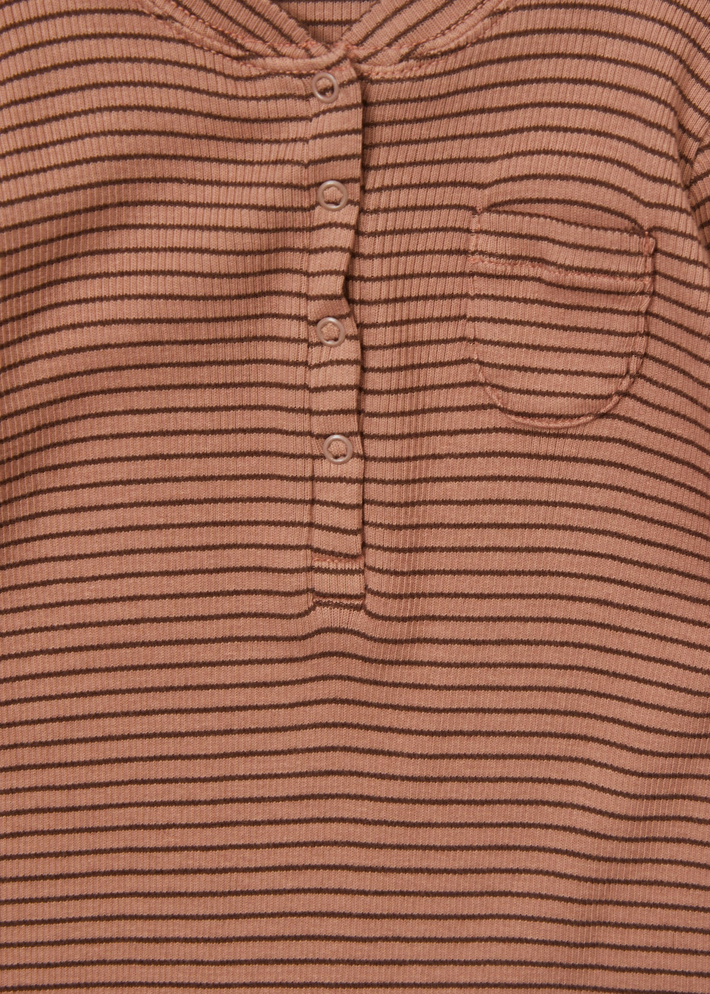 TOADFISH BABY ROMPER - ROSEWOOD/BROWN