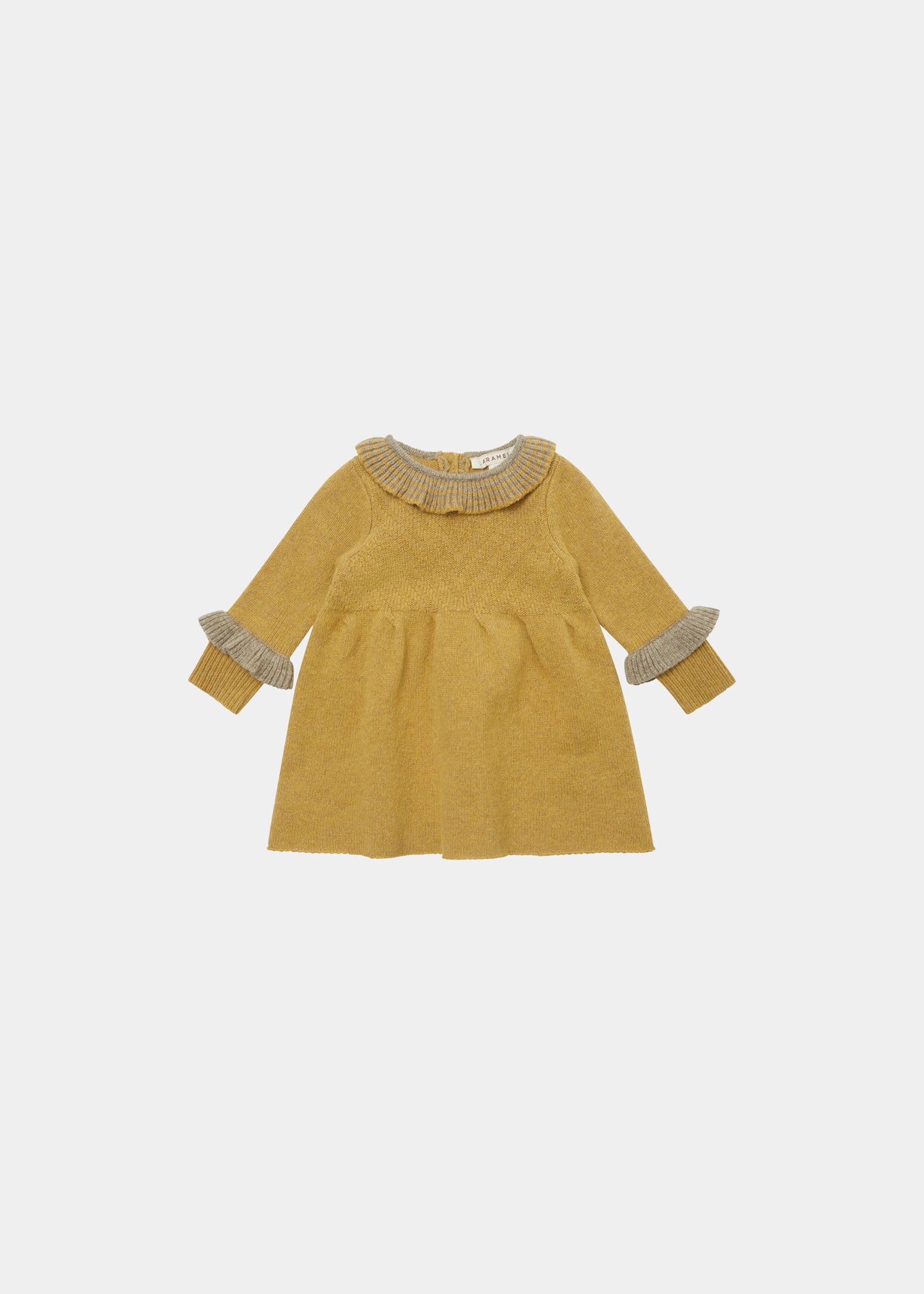 AMBERLEY BABY DRESS - SAND