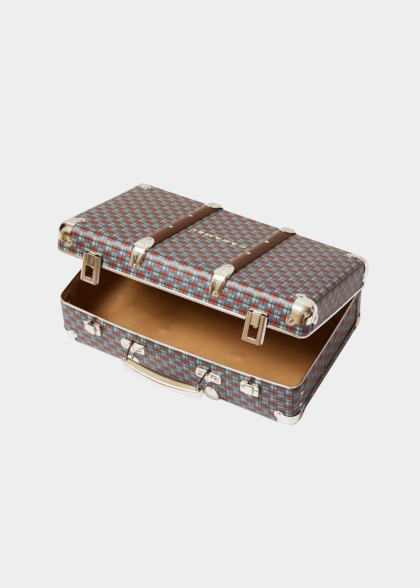 LARGE SUITCASE - GEO PRINT