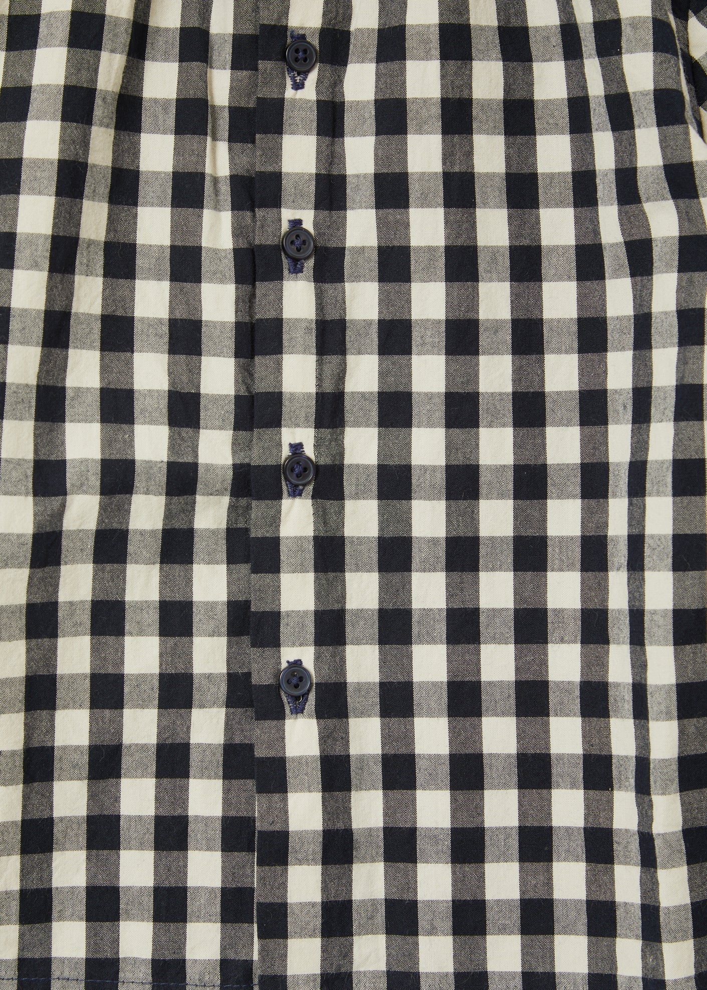 EOS BABY SHIRT - BLUE GINGHAM CHECK