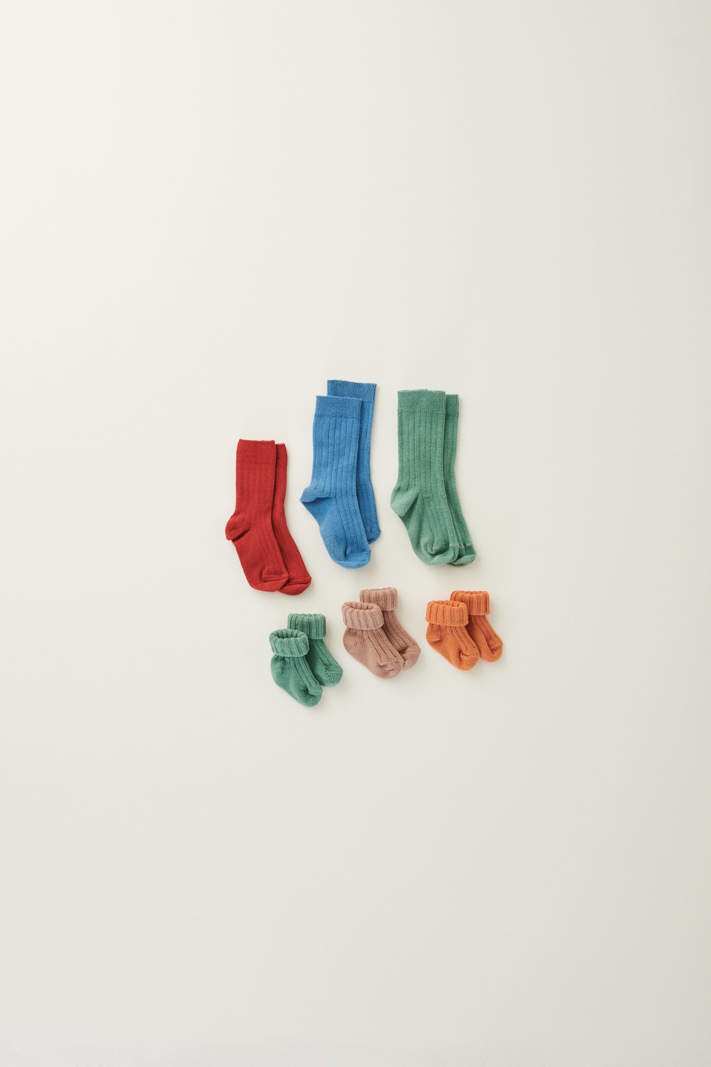 RIB BABY SOCKS - ALASKA